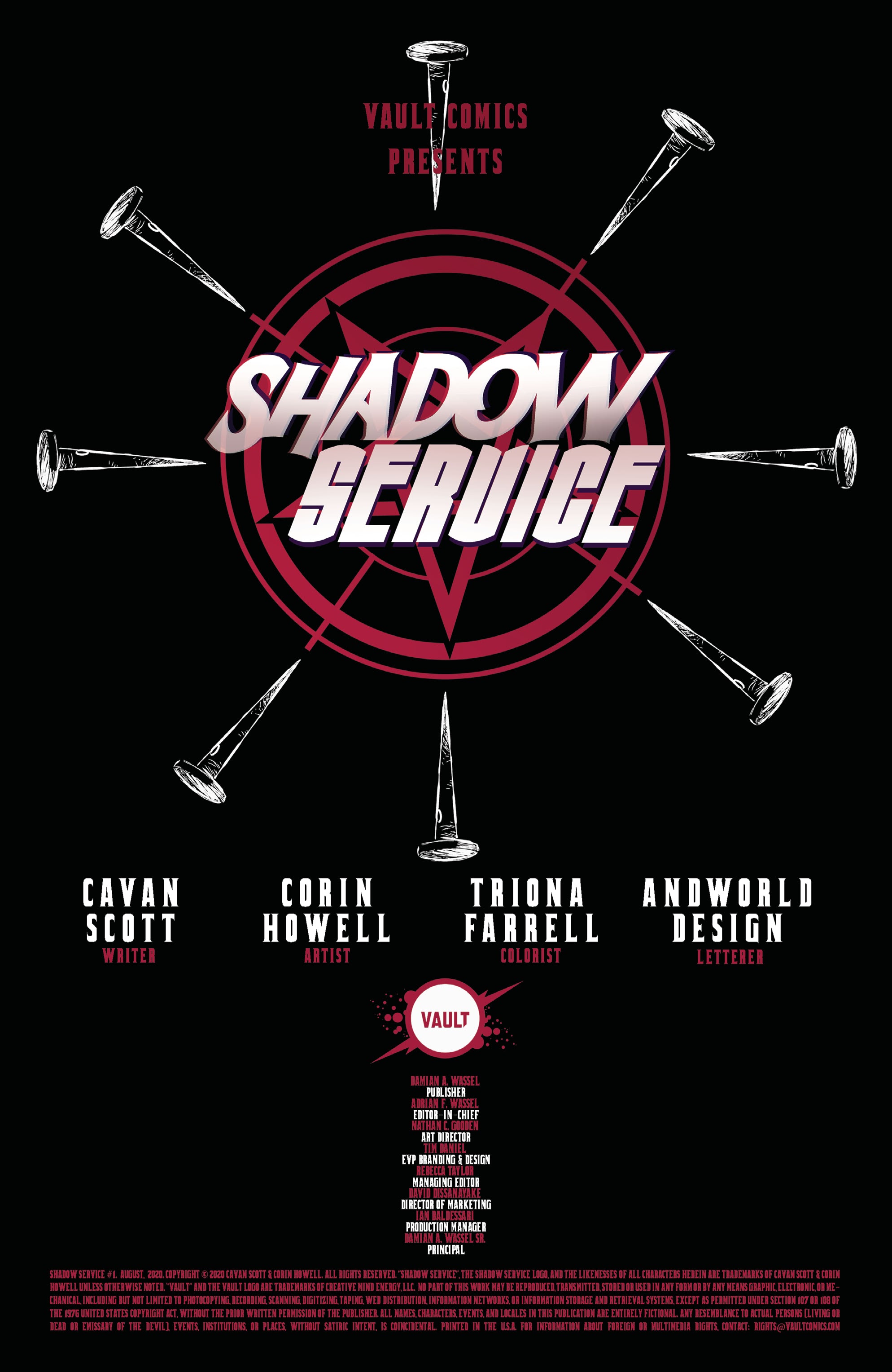 Read online Shadow Service comic -  Issue #1 - 2