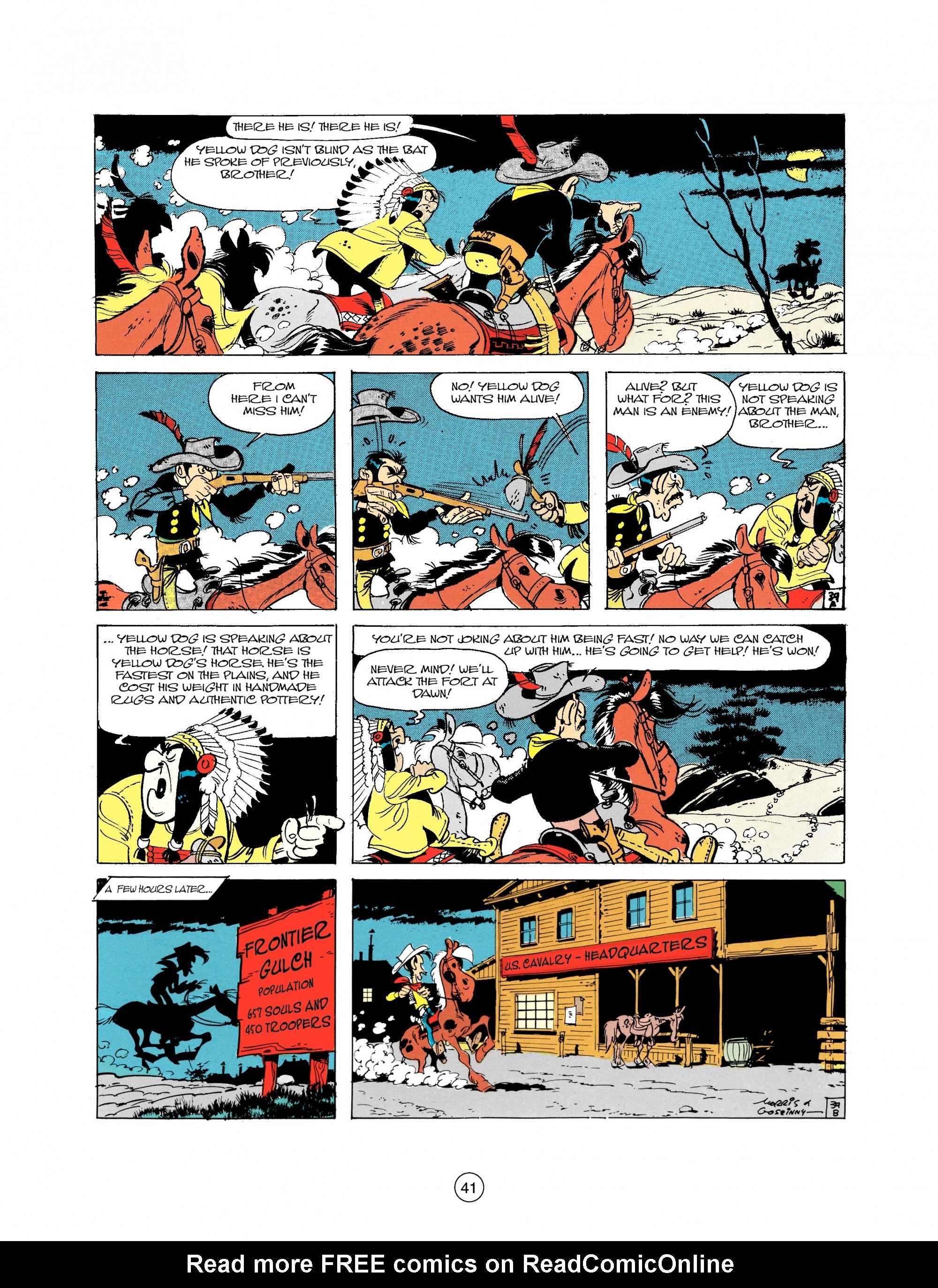 Read online A Lucky Luke Adventure comic -  Issue #21 - 41