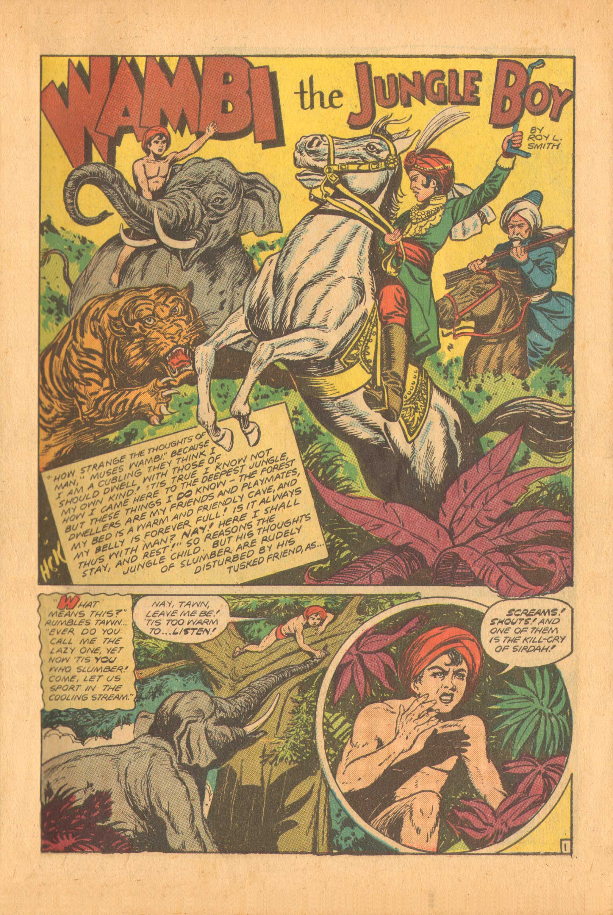 Read online Wambi Jungle Boy comic -  Issue #4 - 4