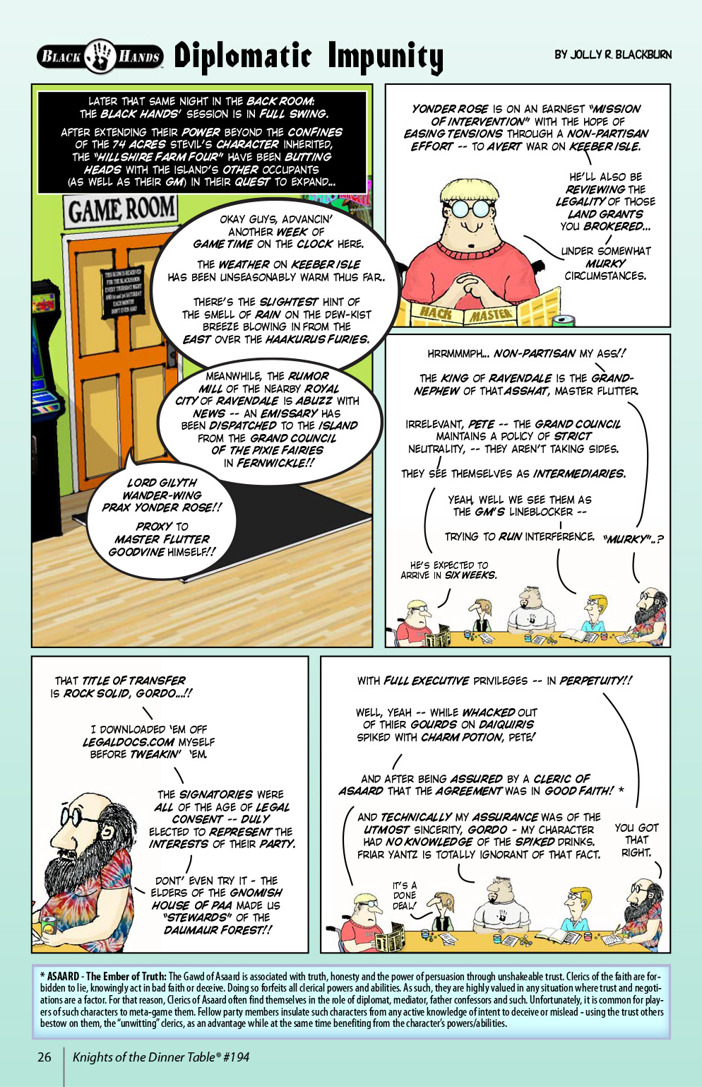 Read online Knights of the Dinner Table comic -  Issue #194 - 28