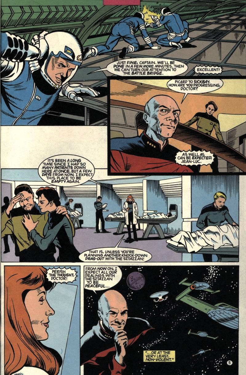 Read online Star Trek: The Next Generation (1989) comic -  Issue #44 - 5