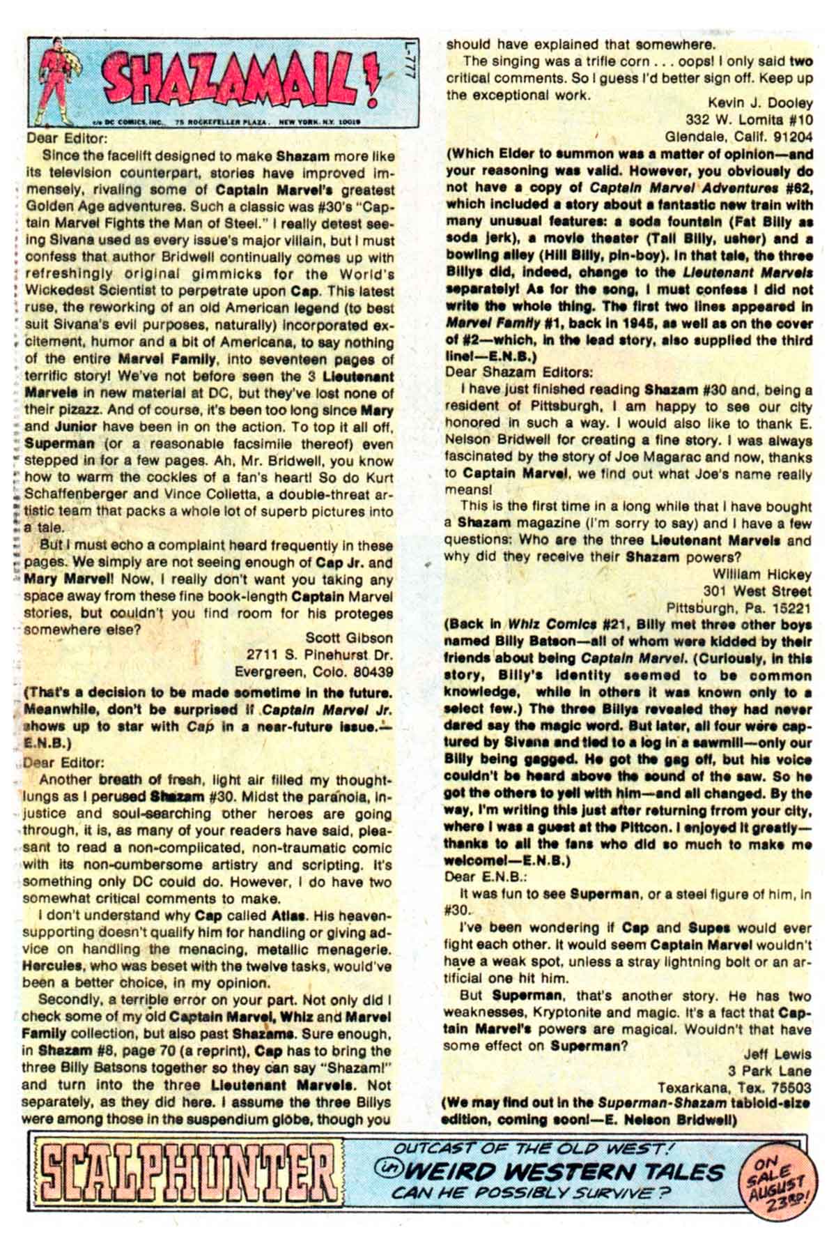 Read online Shazam! (1973) comic -  Issue #32 - 19