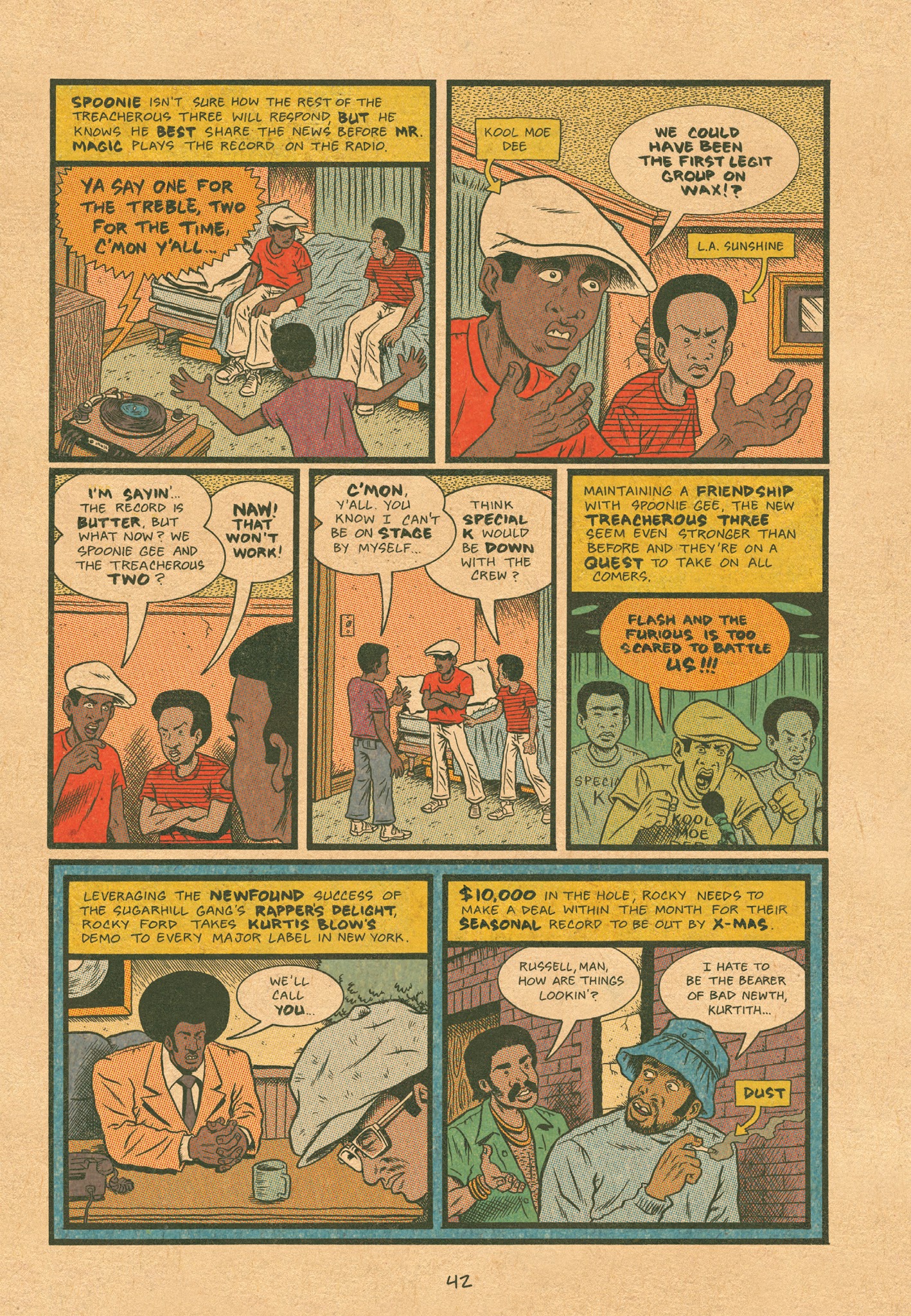 Read online Hip Hop Family Tree (2013) comic -  Issue # TPB 1 - 43