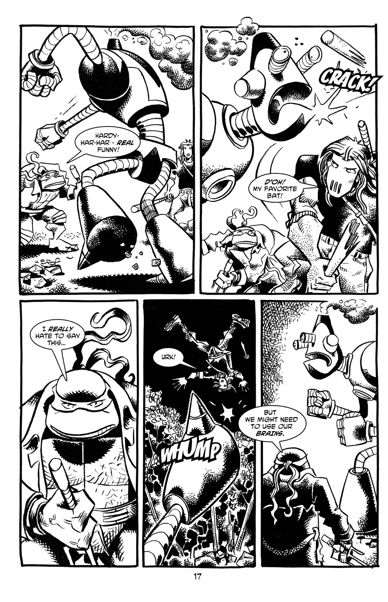 Read online Tales of the TMNT comic -  Issue #42 - 21