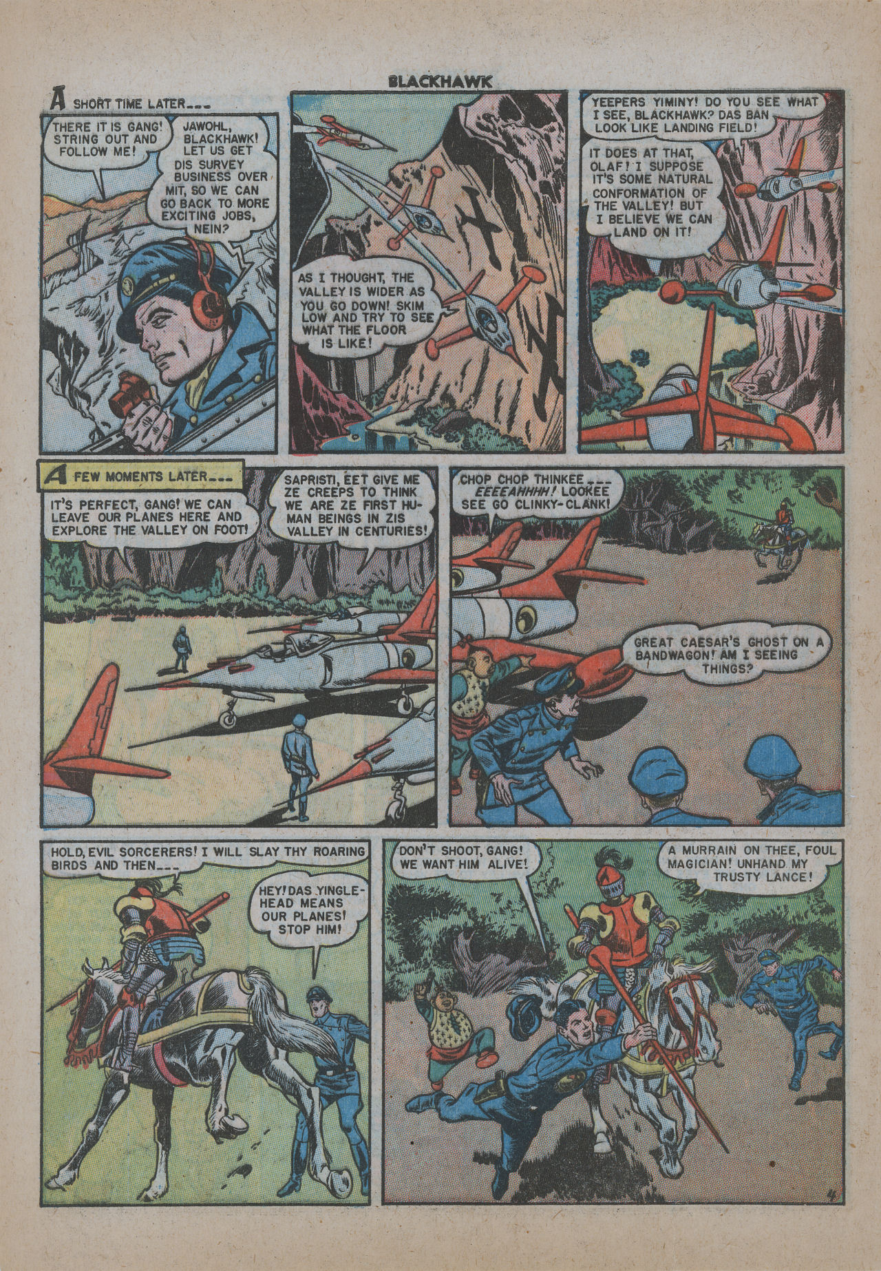 Read online Blackhawk (1957) comic -  Issue #40 - 7