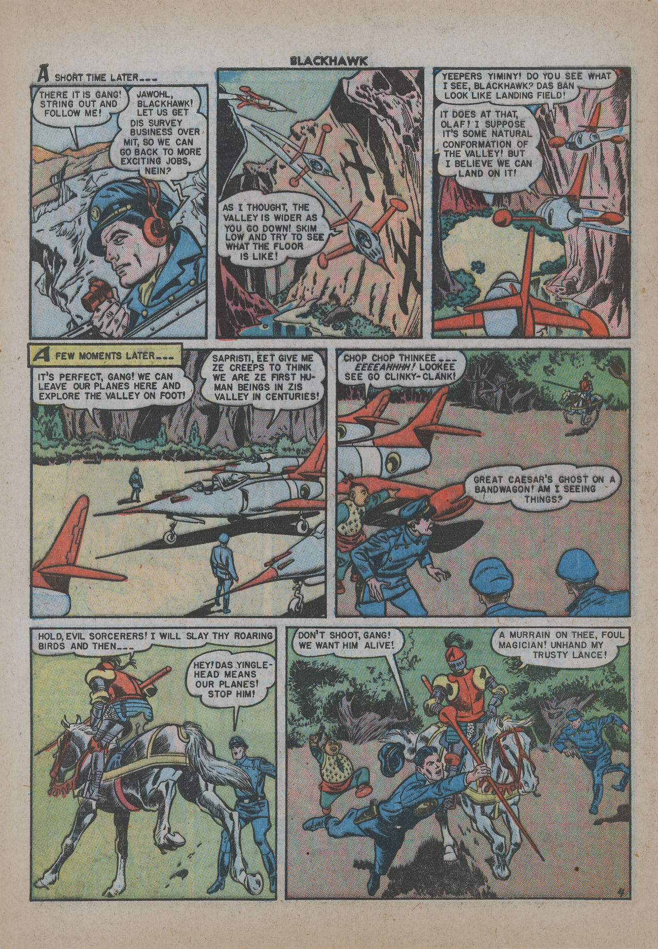 Read online Blackhawk (1957) comic -  Issue #40 - 7