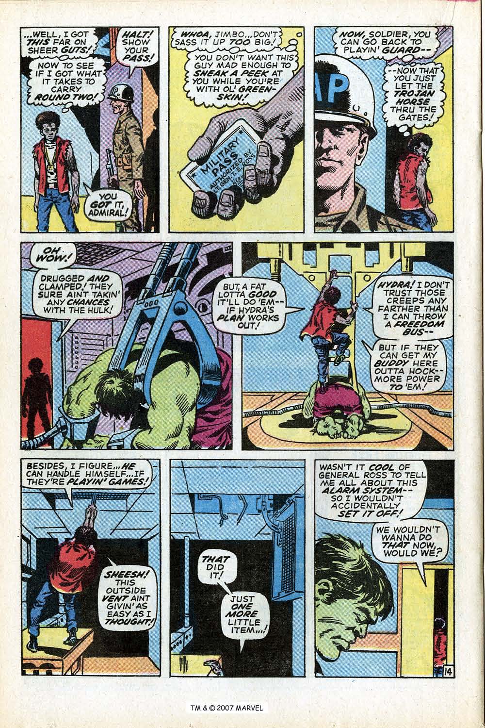 Read online The Incredible Hulk (1968) comic -  Issue #132 - 20