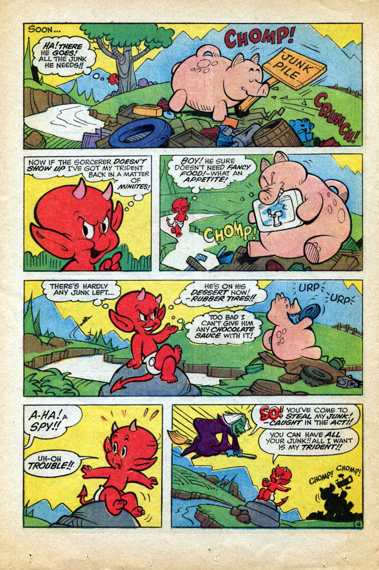 Read online Hot Stuff, the Little Devil comic -  Issue #74 - 24