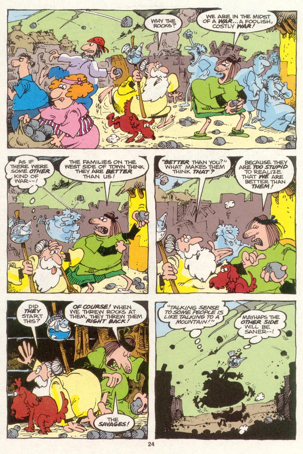 Read online Sergio Aragonés Groo the Wanderer comic -  Issue #88 - 25