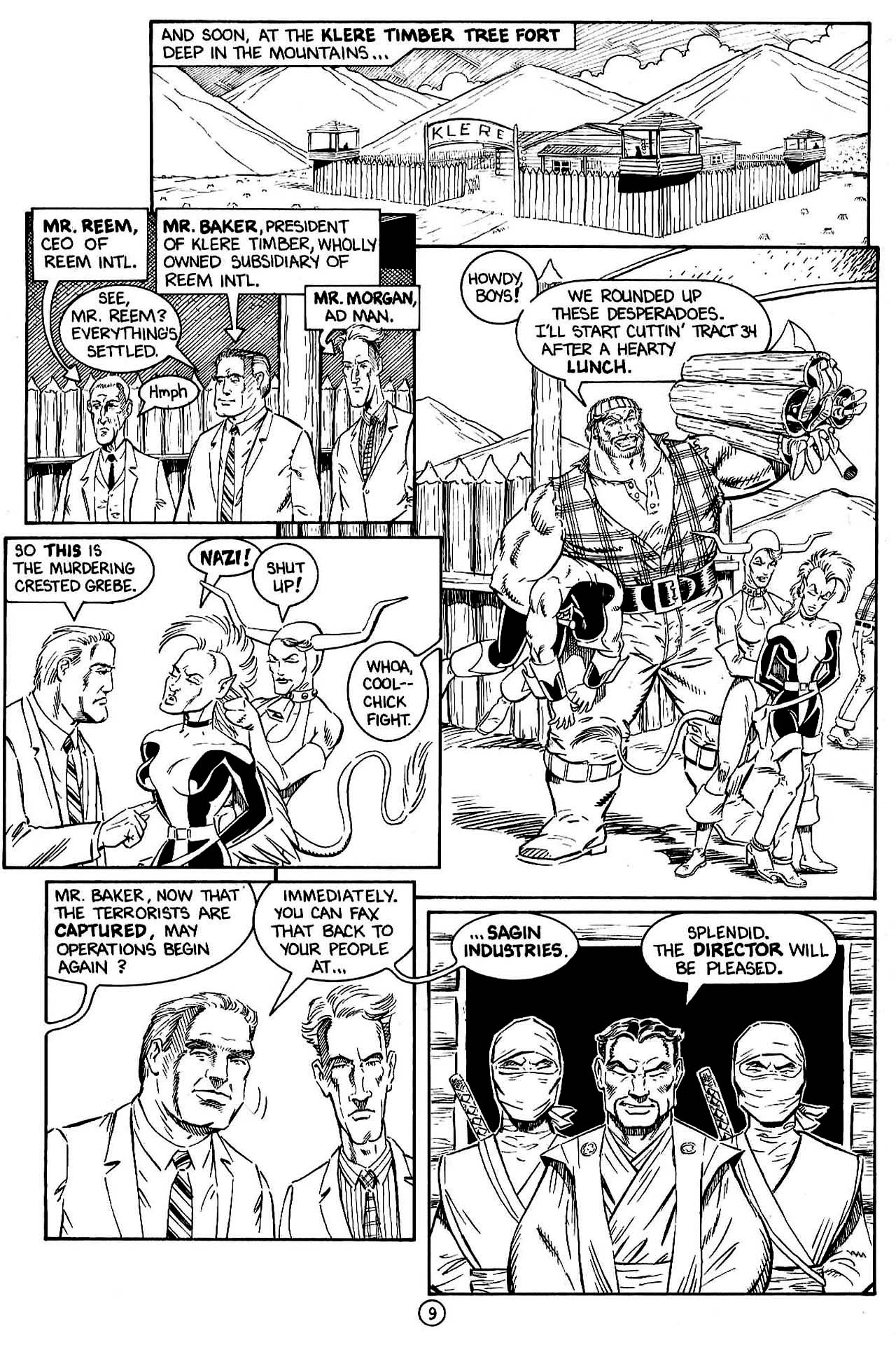 Read online Paul the Samurai (1992) comic -  Issue #5 - 10