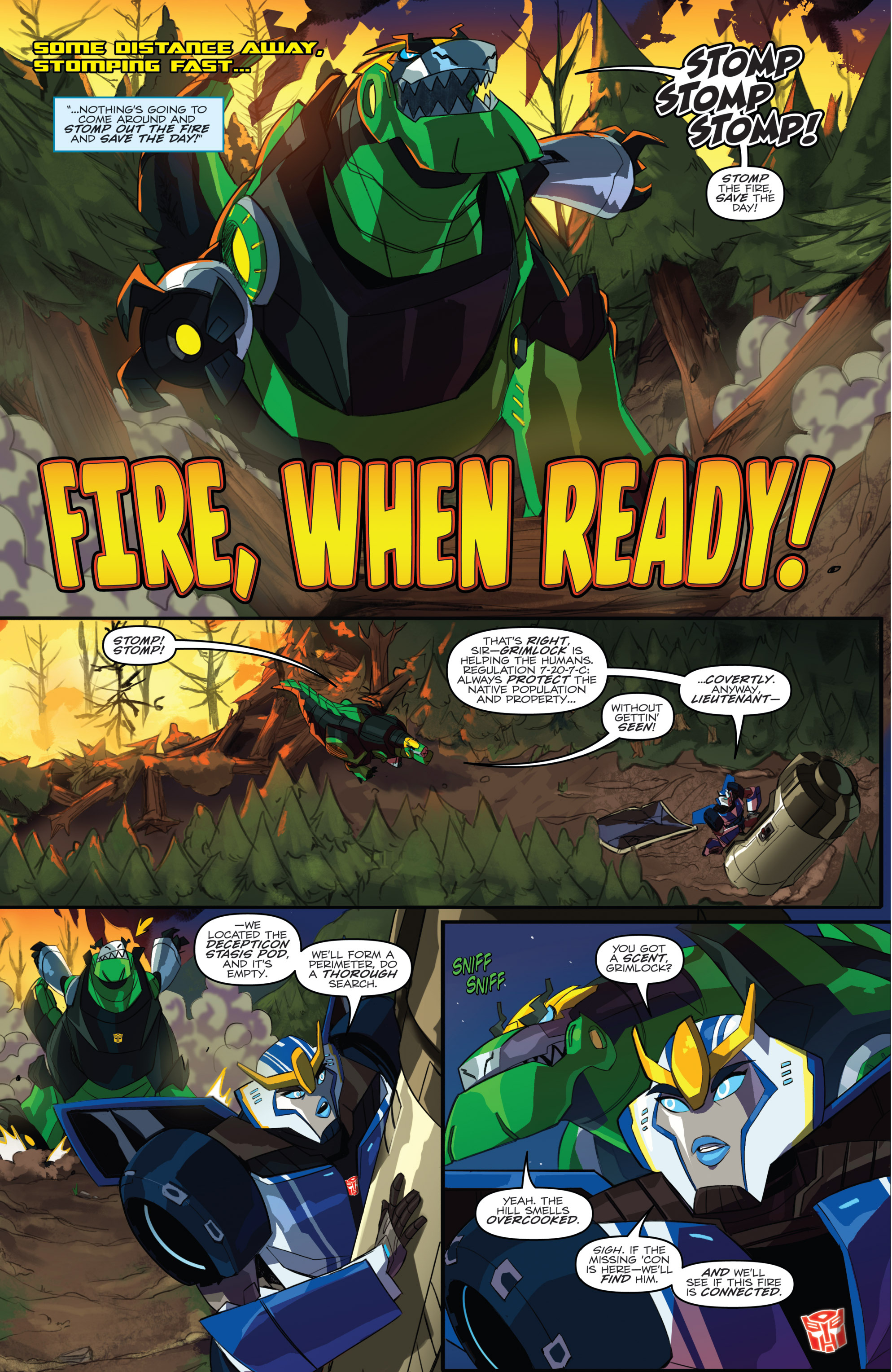 Read online Free Comic Book Day 2015 comic -  Issue # Transformers Robots In Disguise - 4