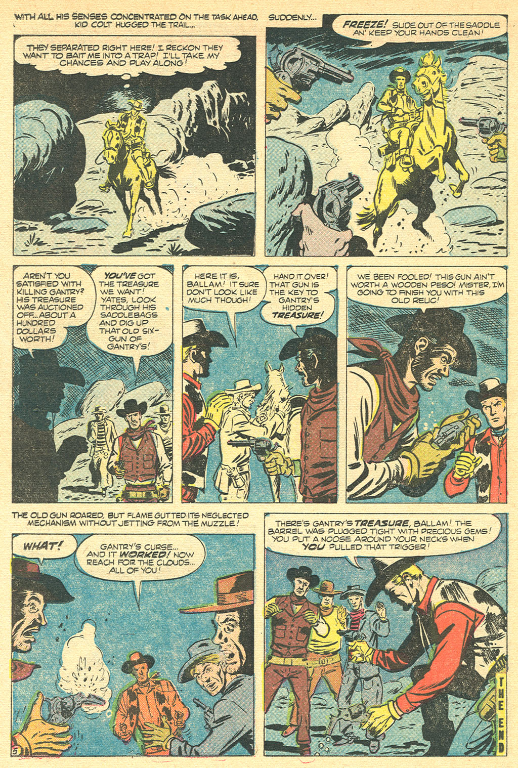 Read online Kid Colt Outlaw comic -  Issue #64 - 14