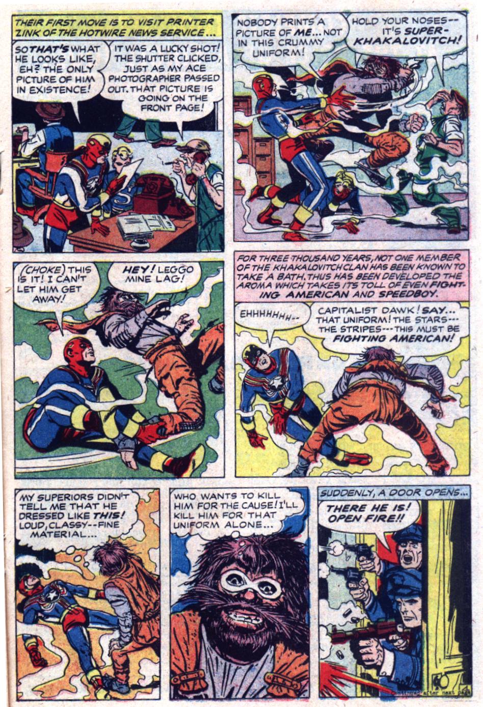 Read online Fighting American (1954) comic -  Issue #6 - 23
