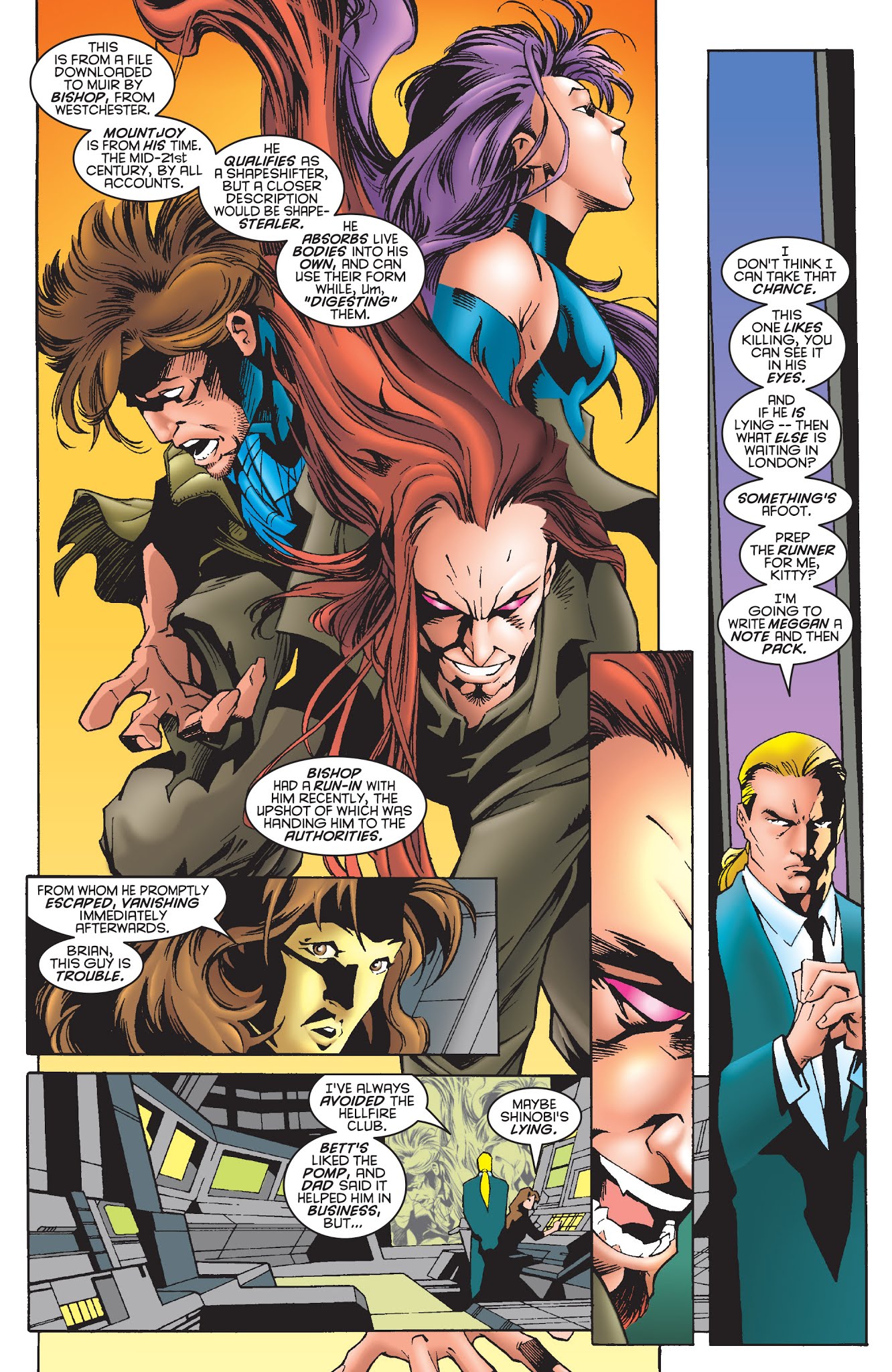 Read online Excalibur Visionaries: Warren Ellis comic -  Issue # TPB 3 (Part 1) - 19