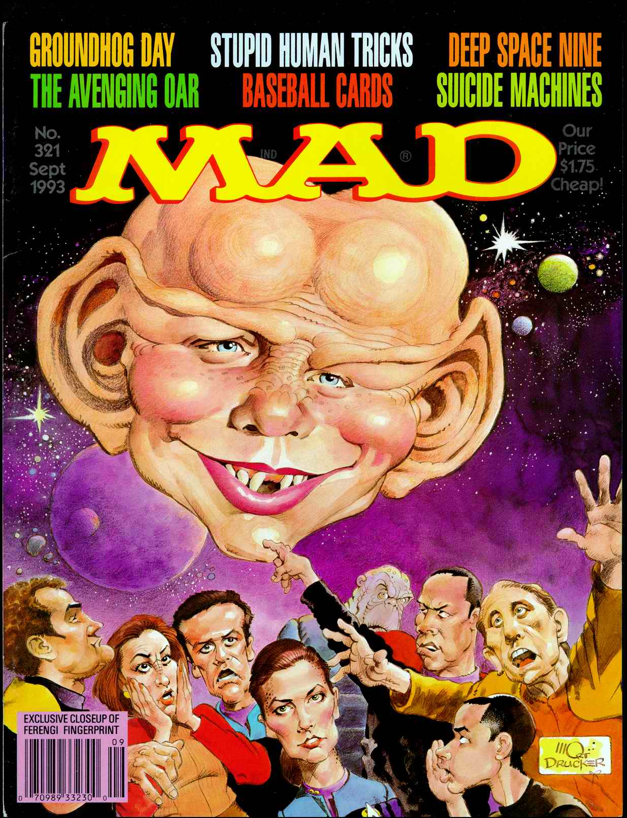 Read online MAD comic -  Issue #321 - 1