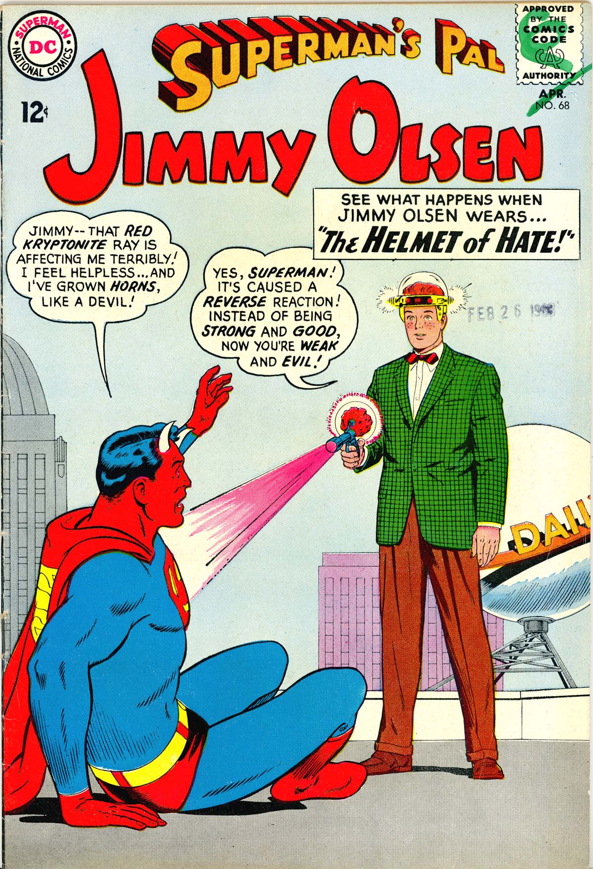 Read online Superman's Pal Jimmy Olsen comic -  Issue #68 - 1