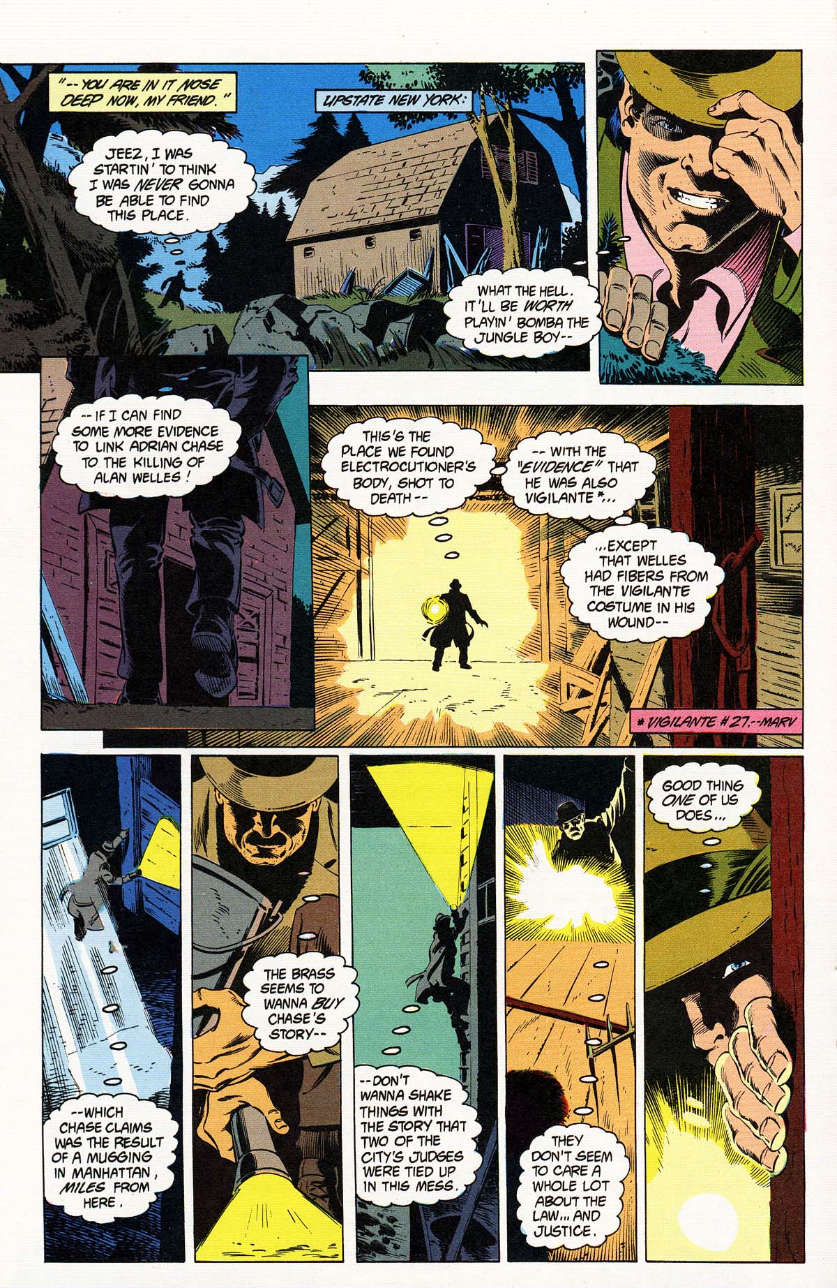 Read online Vigilante (1983) comic -  Issue #32 - 18