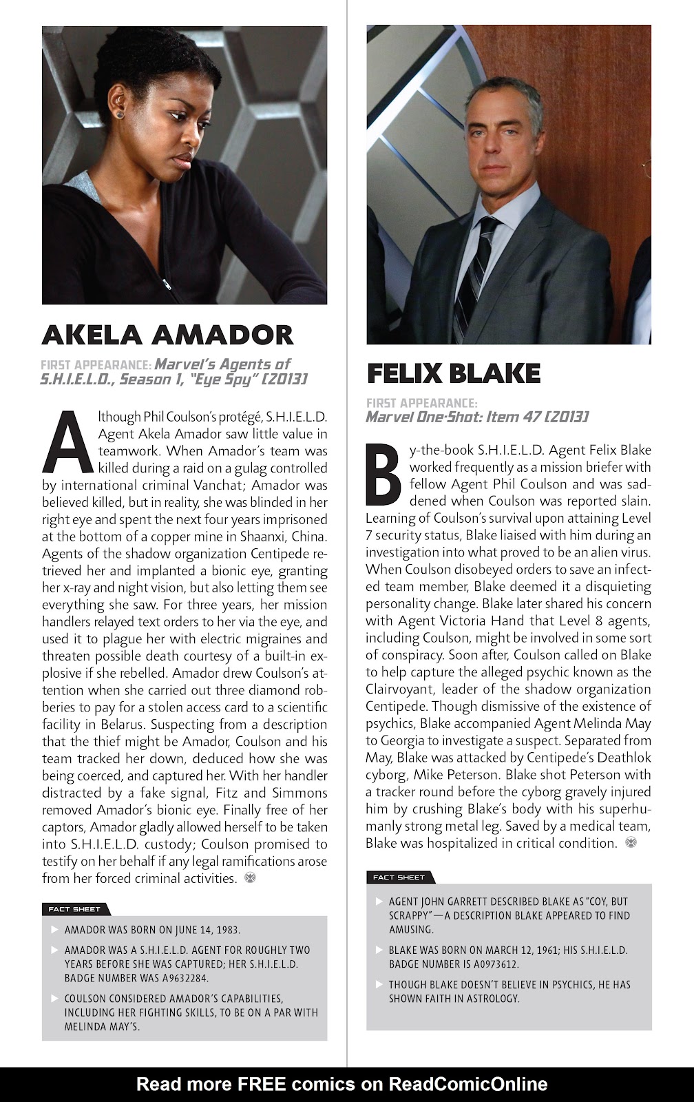 Guidebook to the Marvel Cinematic Universe - Marvel's Agents of S.H.I.E.L.D. Season One issue Full - Page 15