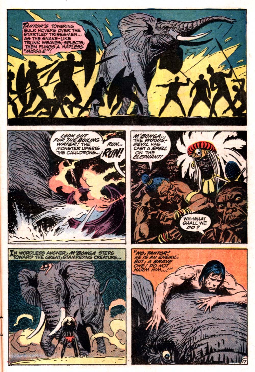 Read online Tarzan (1972) comic -  Issue #212 - 19