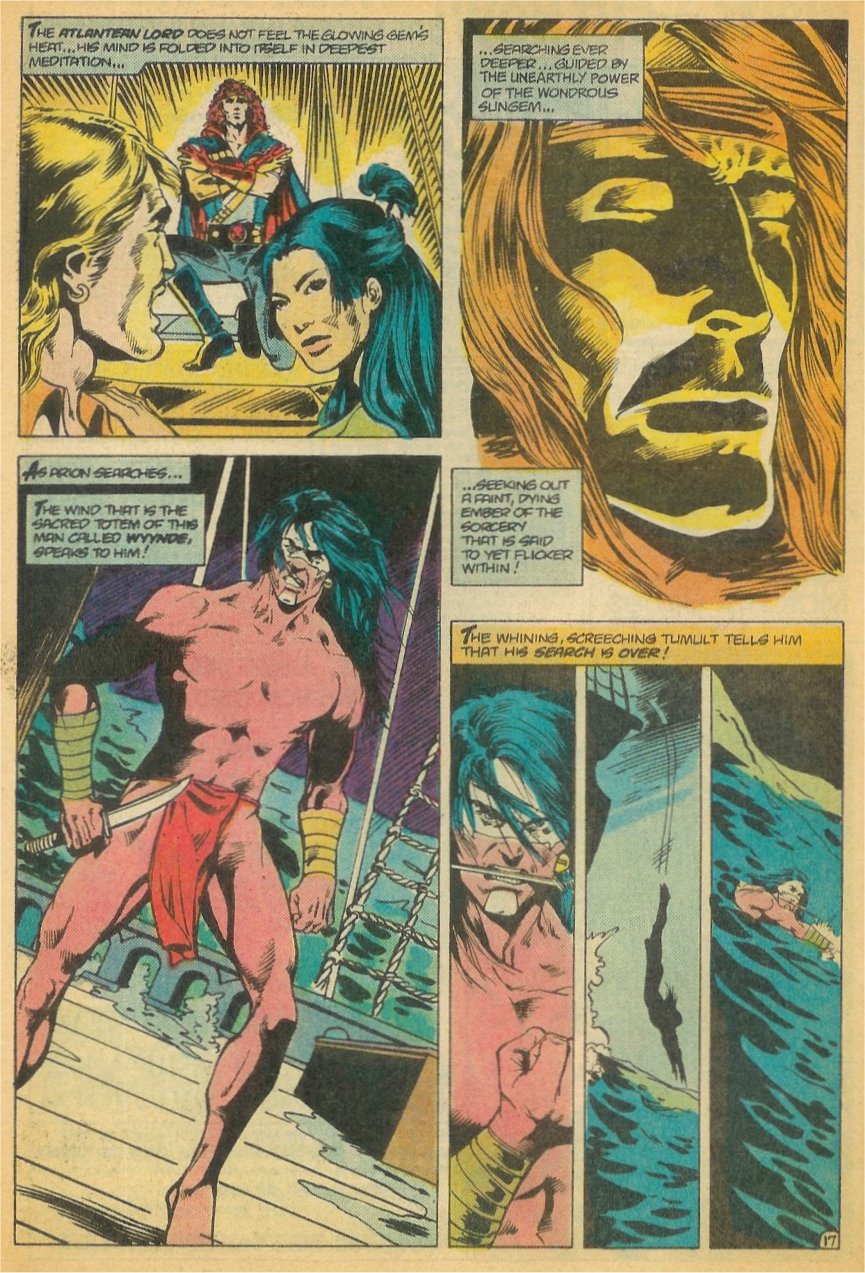 Read online Arion, Lord of Atlantis comic -  Issue #21 - 18