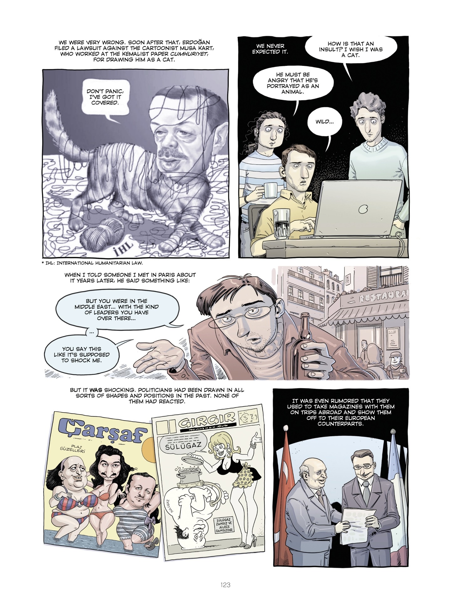 Read online Drawing On The Edge: Chronicles From Istanbul comic -  Issue # TPB (Part 2) - 22