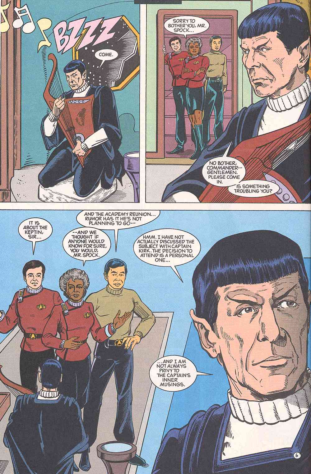 Read online Star Trek (1989) comic -  Issue #25 - 6