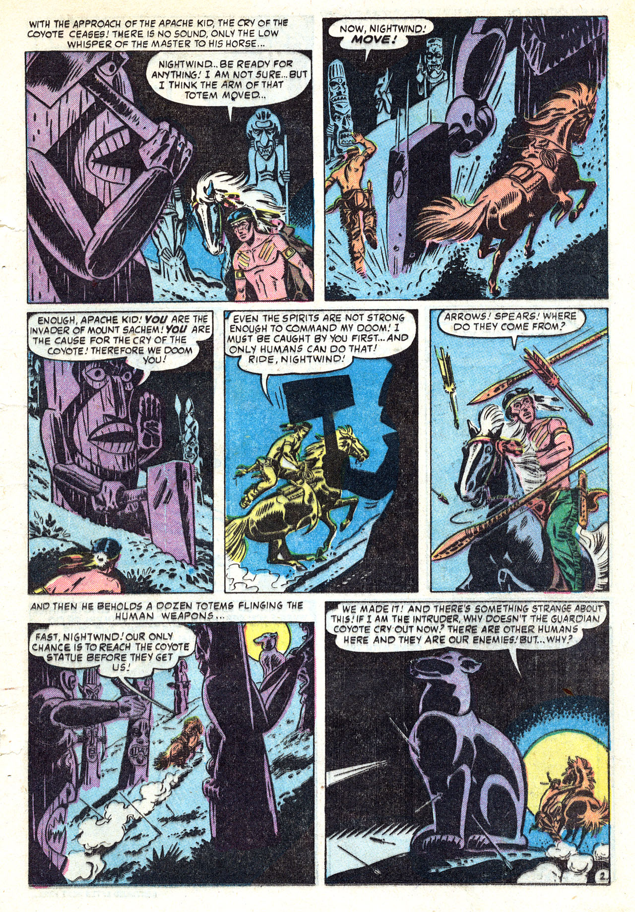 Read online Apache Kid comic -  Issue #18 - 17