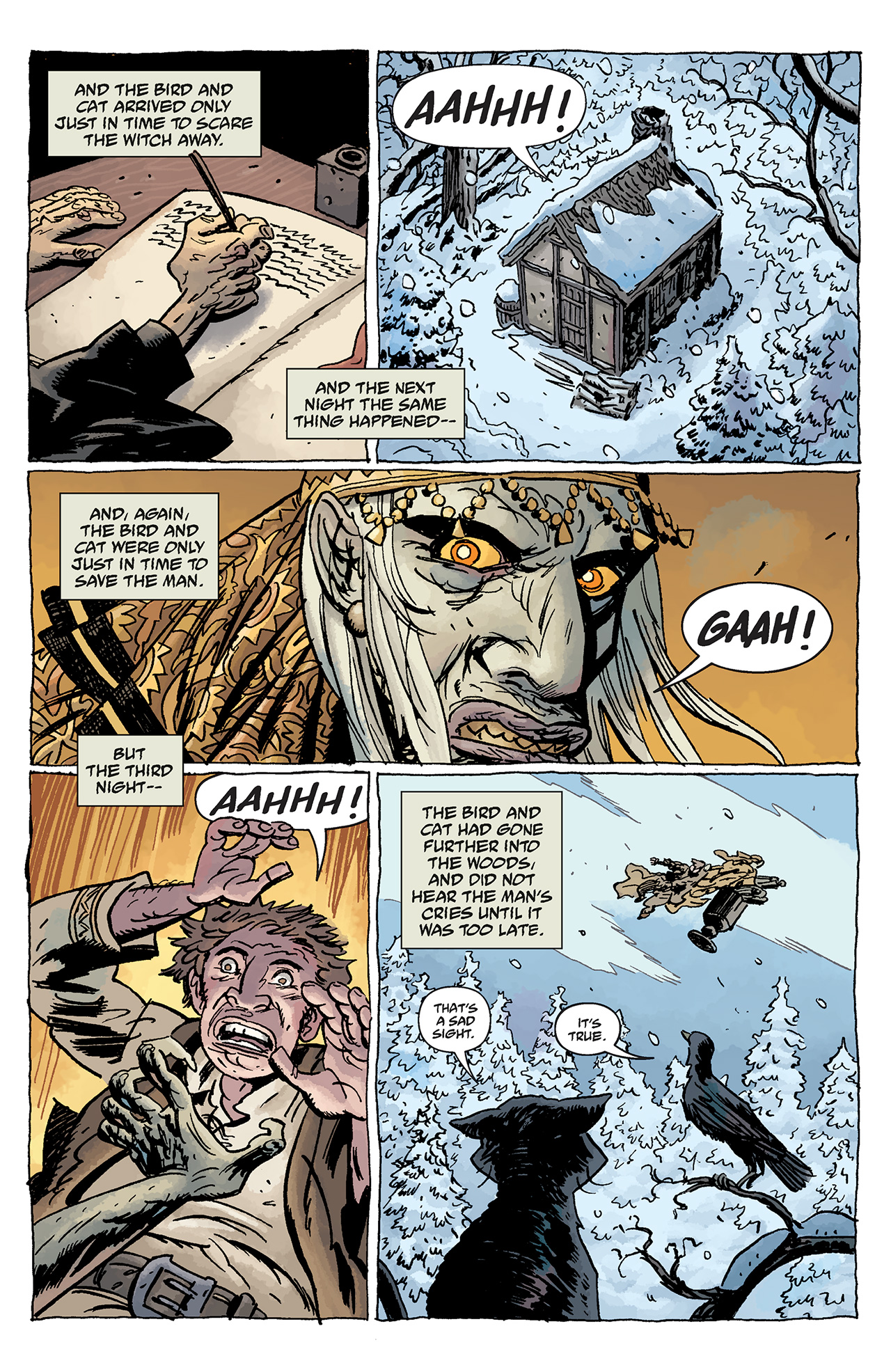 Read online Hellboy: The Wild Hunt comic -  Issue #4 - 22