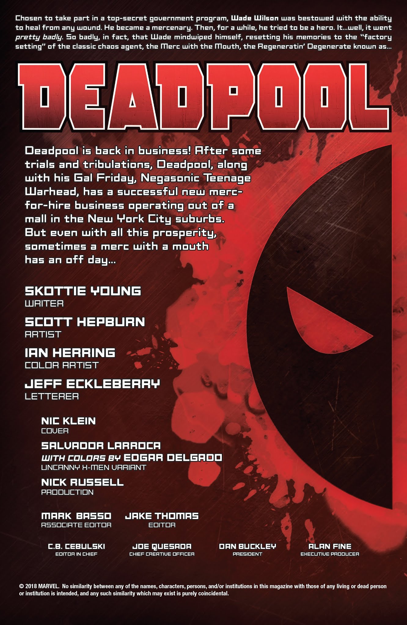 Read online Deadpool (2018) comic -  Issue #6 - 2