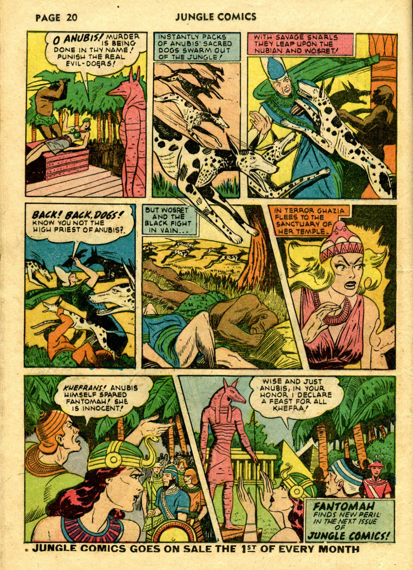 Read online Jungle Comics comic -  Issue #28 - 23
