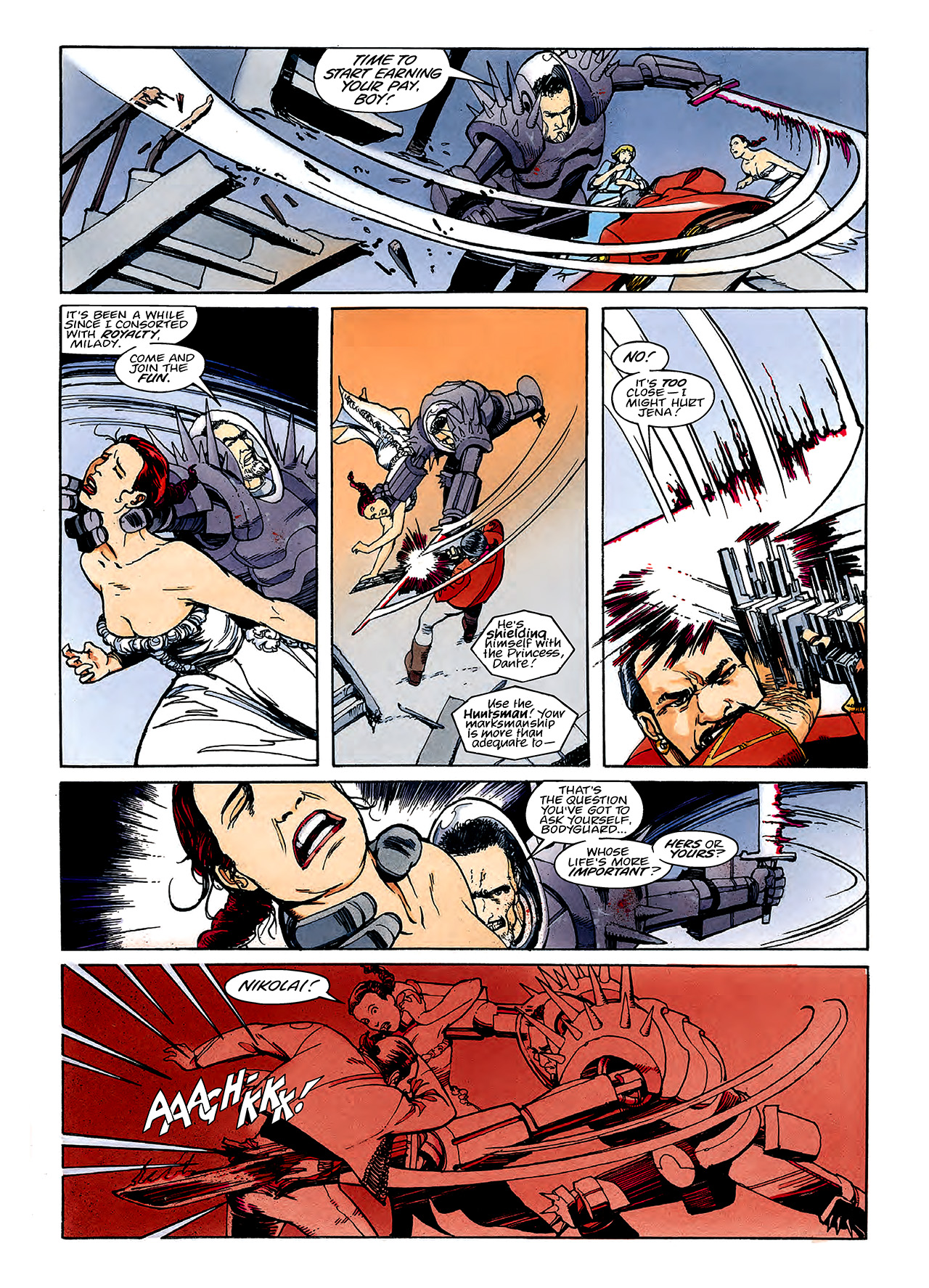 Read online Nikolai Dante comic -  Issue # TPB 3 - 78
