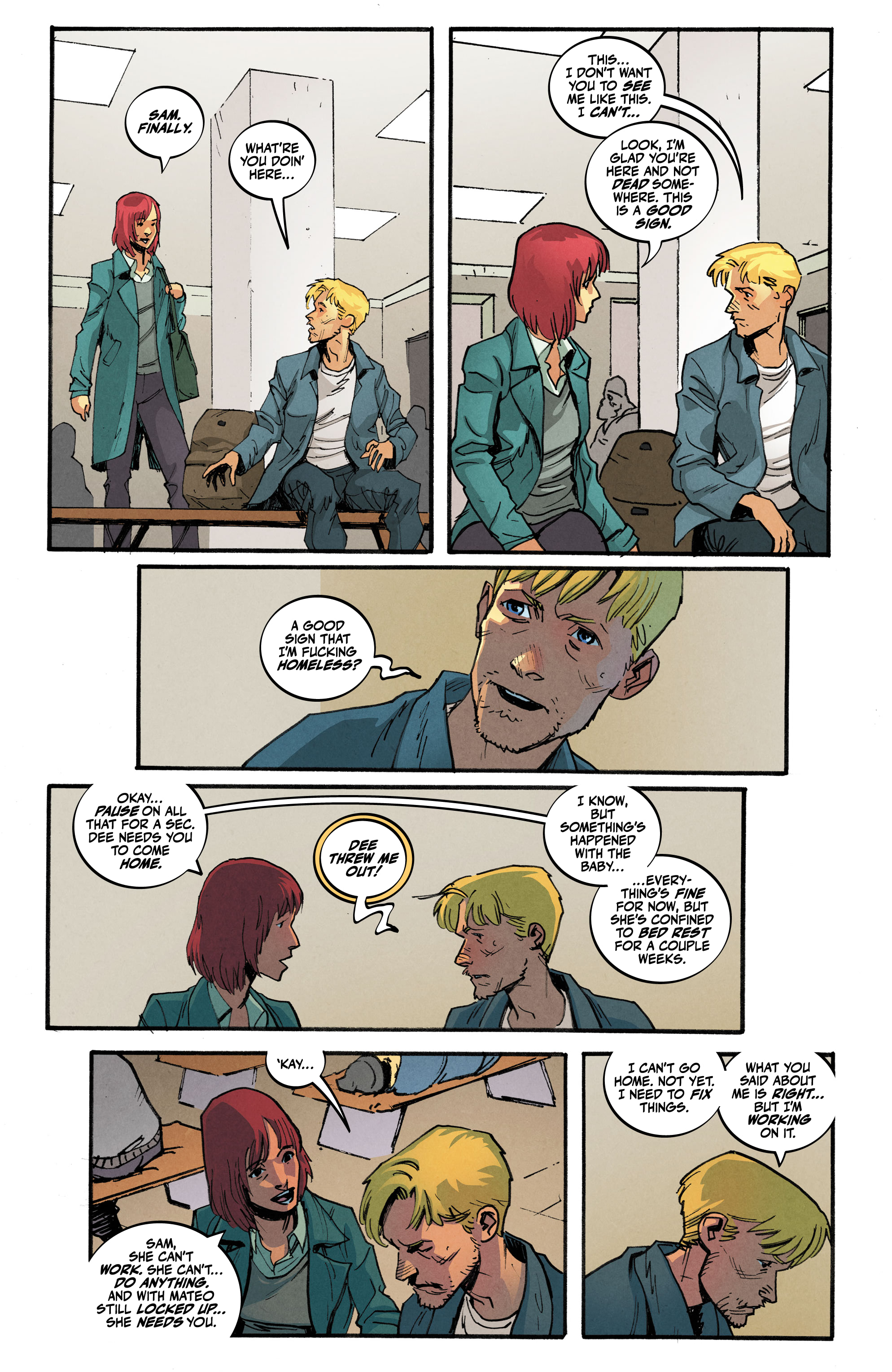 Read online The Blue Flame comic -  Issue #8 - 13