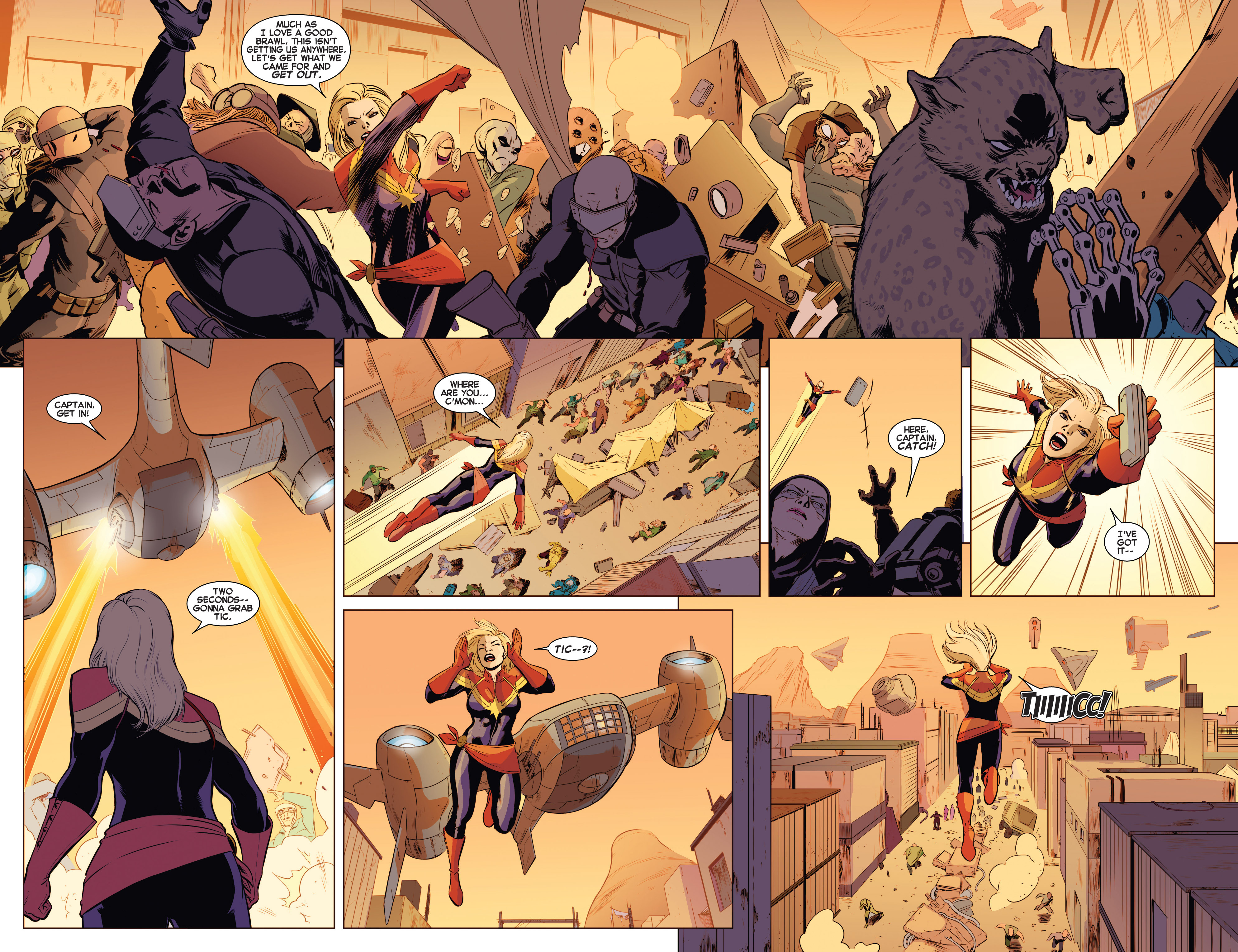Read online Captain Marvel (2014) comic -  Issue #1 - 5