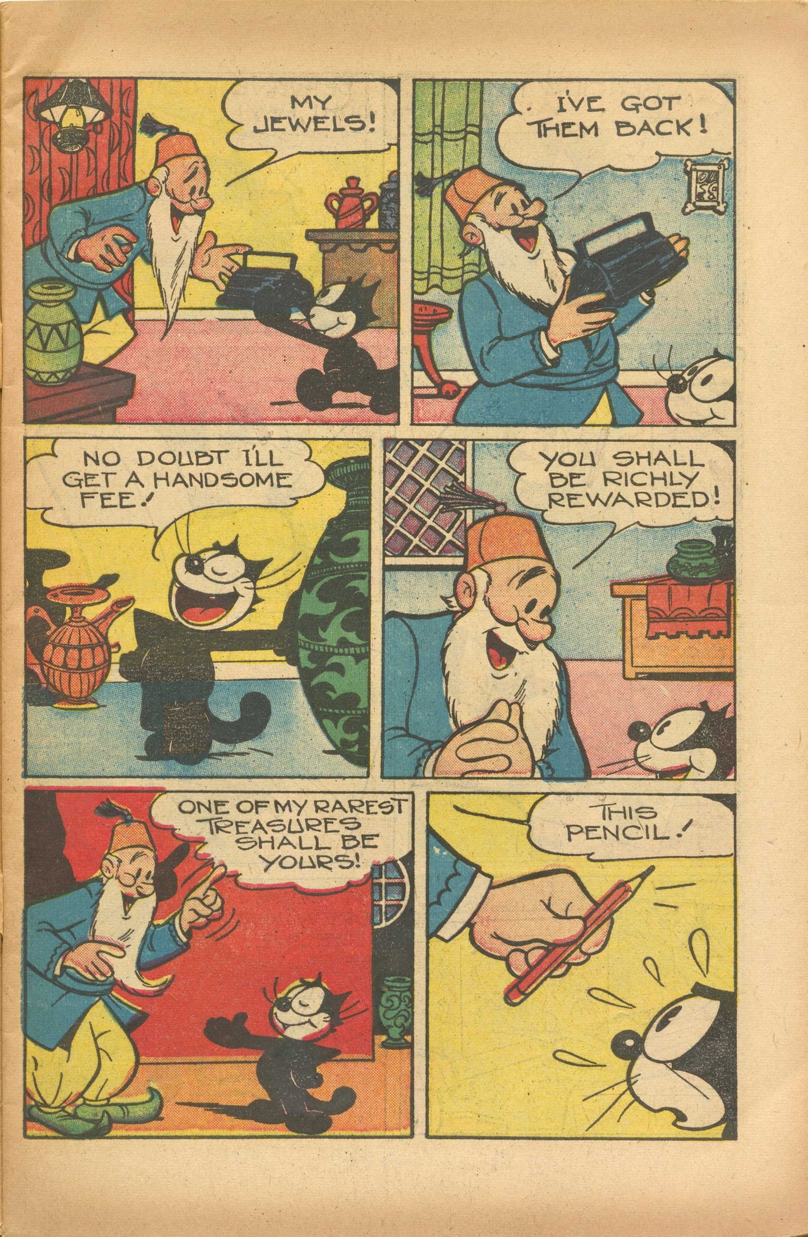Read online Felix the Cat (1951) comic -  Issue #21 - 9