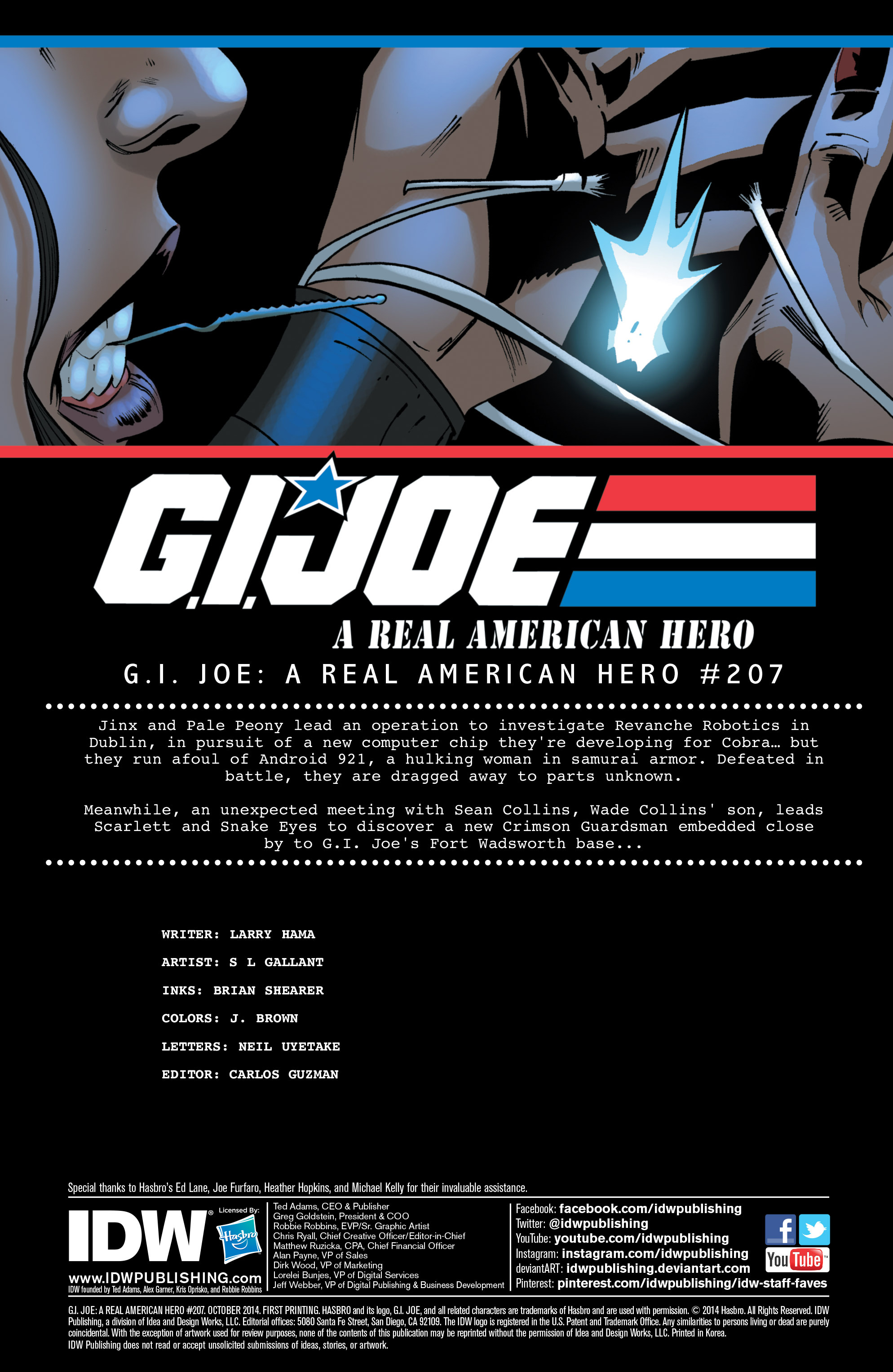 Read online G.I. Joe: A Real American Hero comic -  Issue #207 - 2