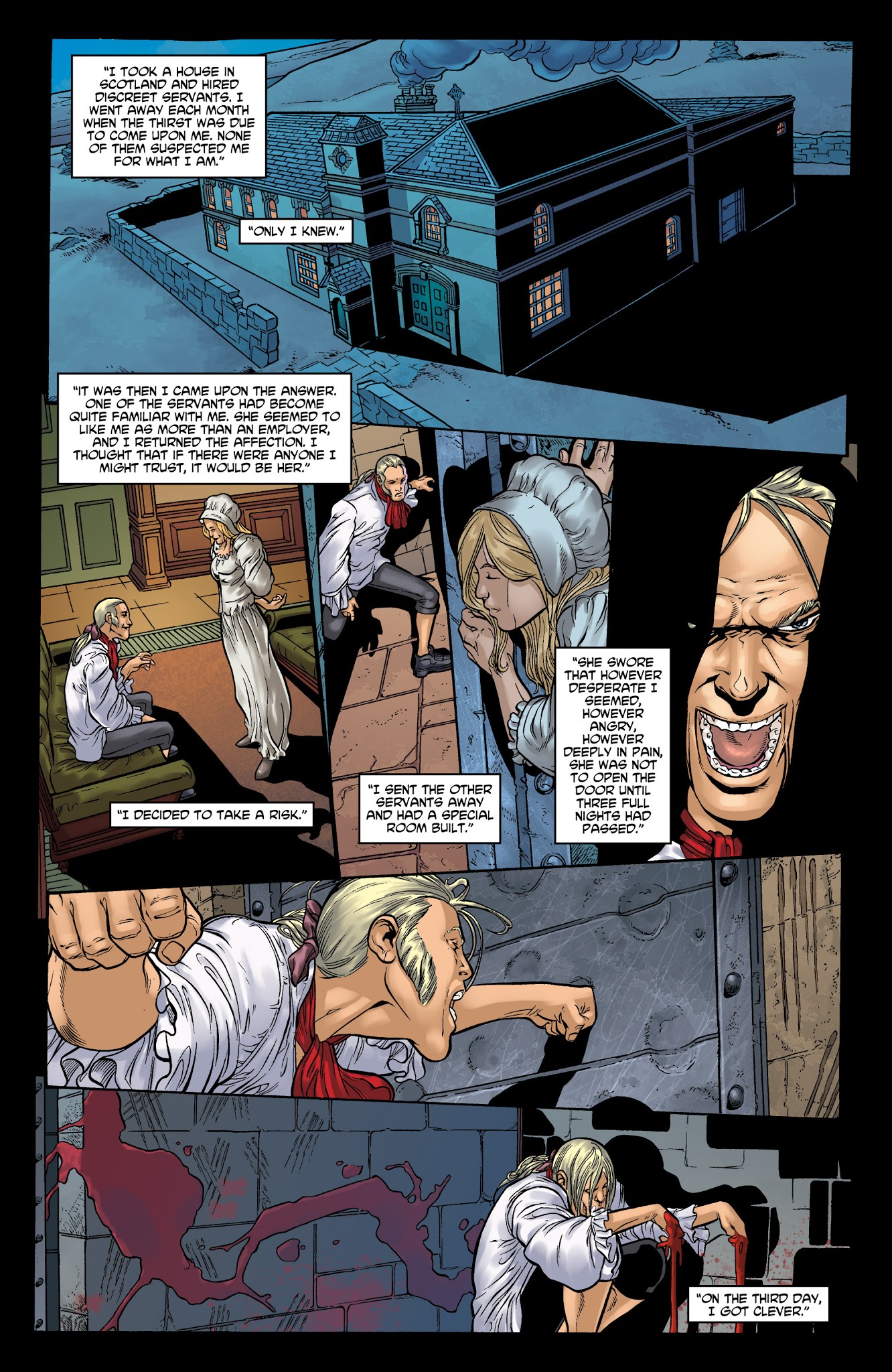 Read online George R.R. Martin's Fevre Dream comic -  Issue #5 - 8
