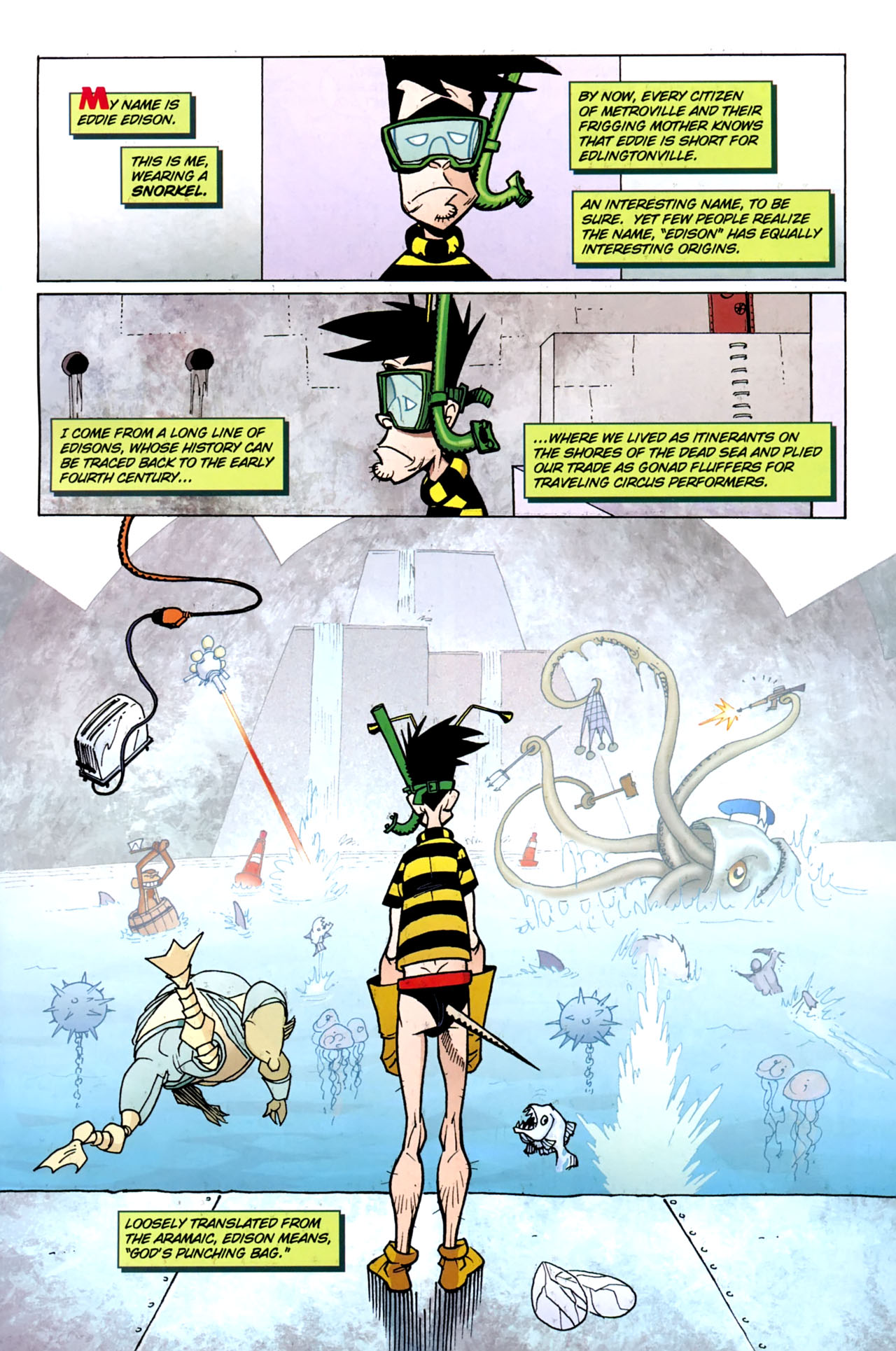 Read online Paul Jenkins' Sidekick Summer Special comic -  Issue #2 - 3