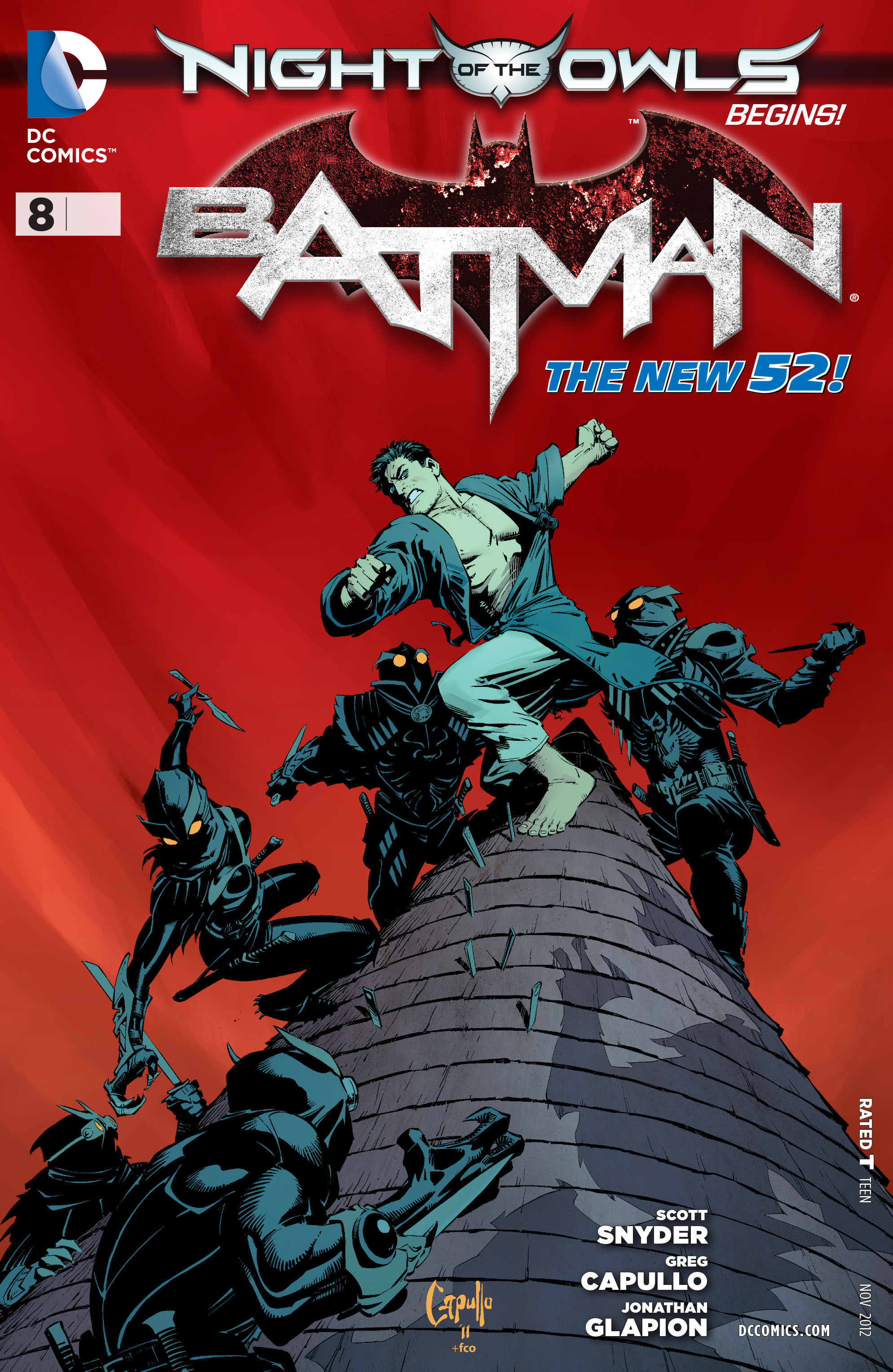Read online Batman (2011) comic -  Issue #8 - 31