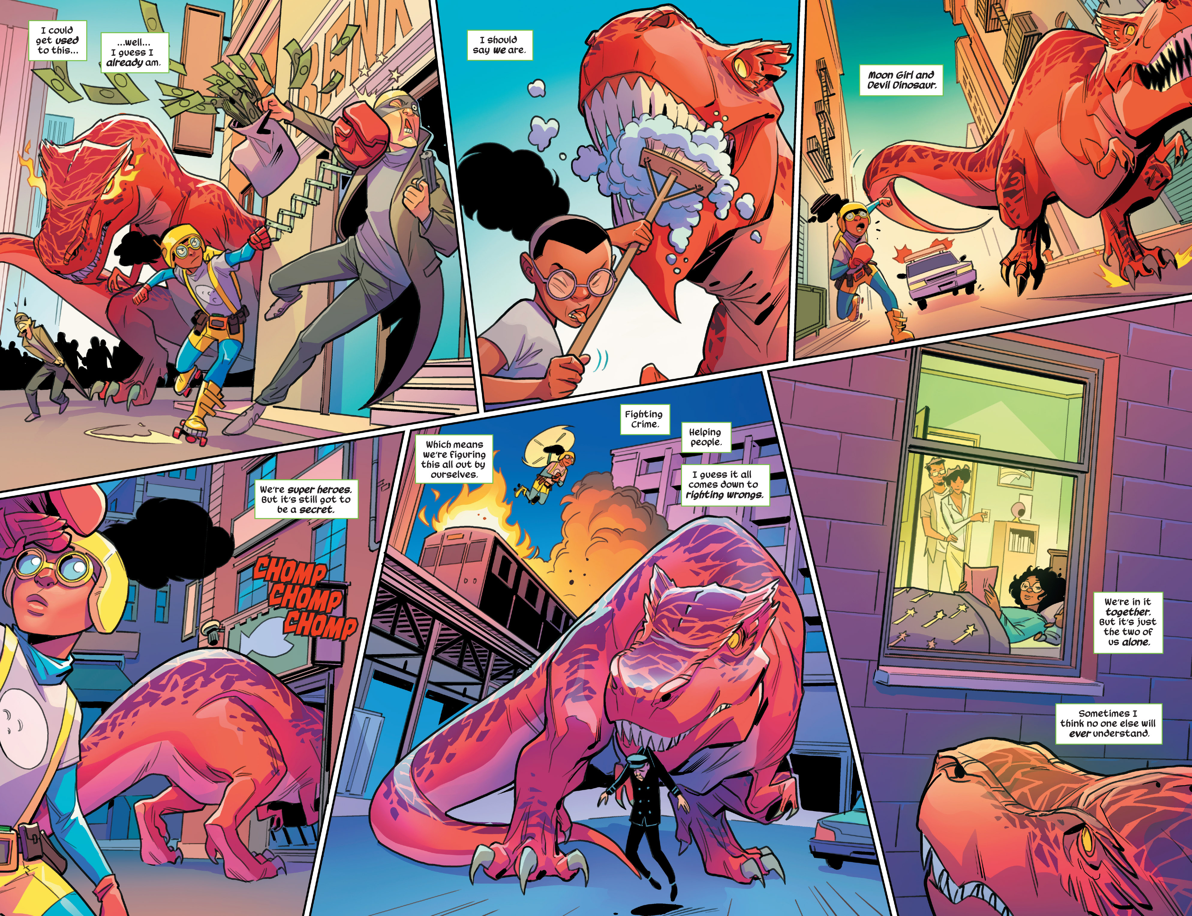 Read online Moon Girl And Devil Dinosaur comic -  Issue #7 - 12