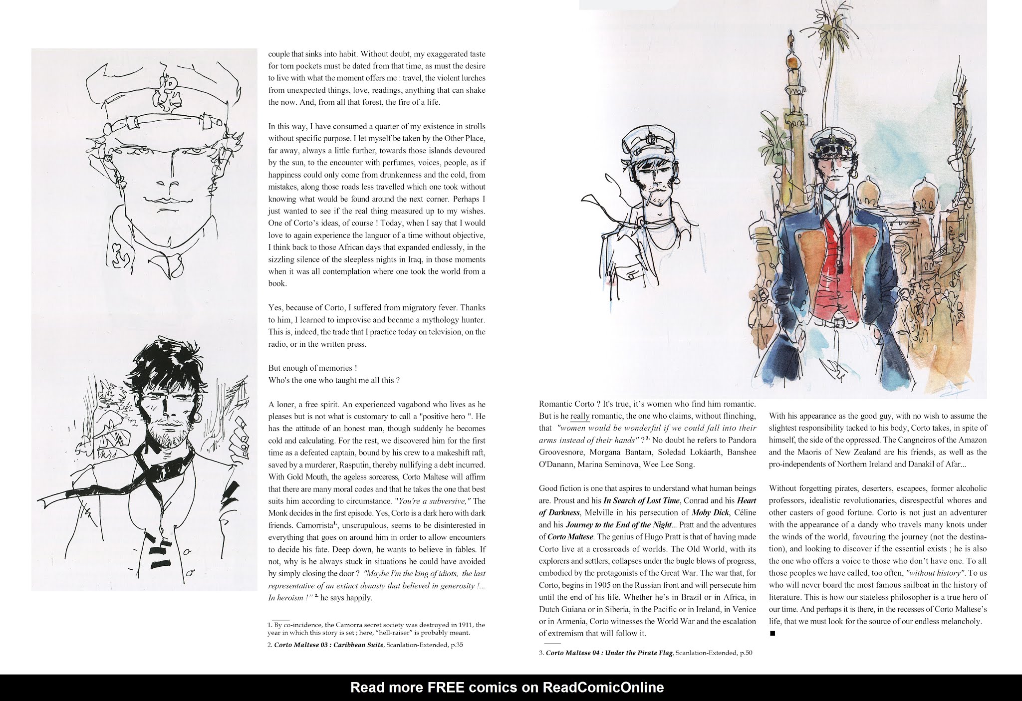 Read online Corto Maltese [GER] comic -  Issue #16 - 87