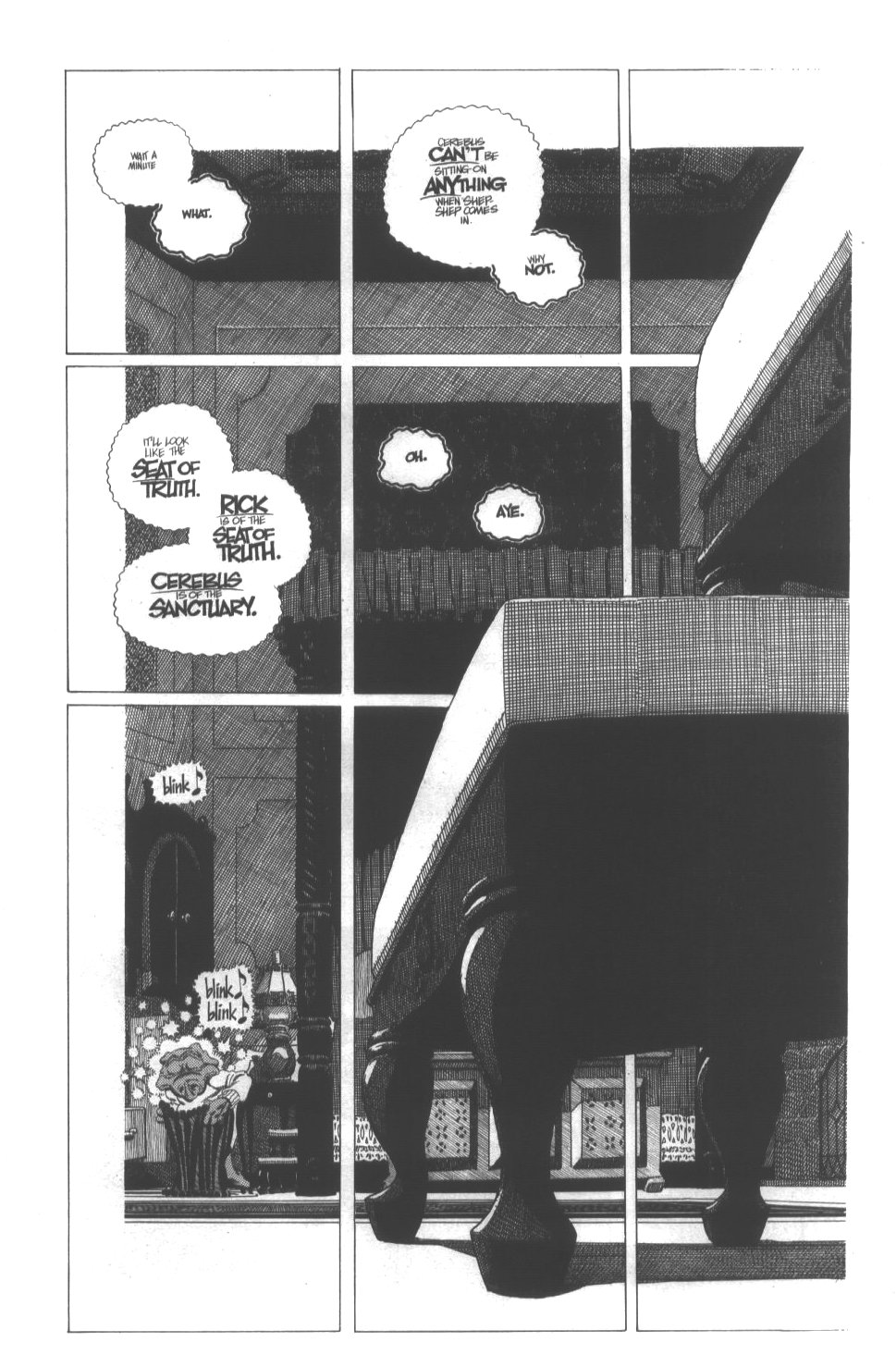 Read online Cerebus comic -  Issue #294 - 11