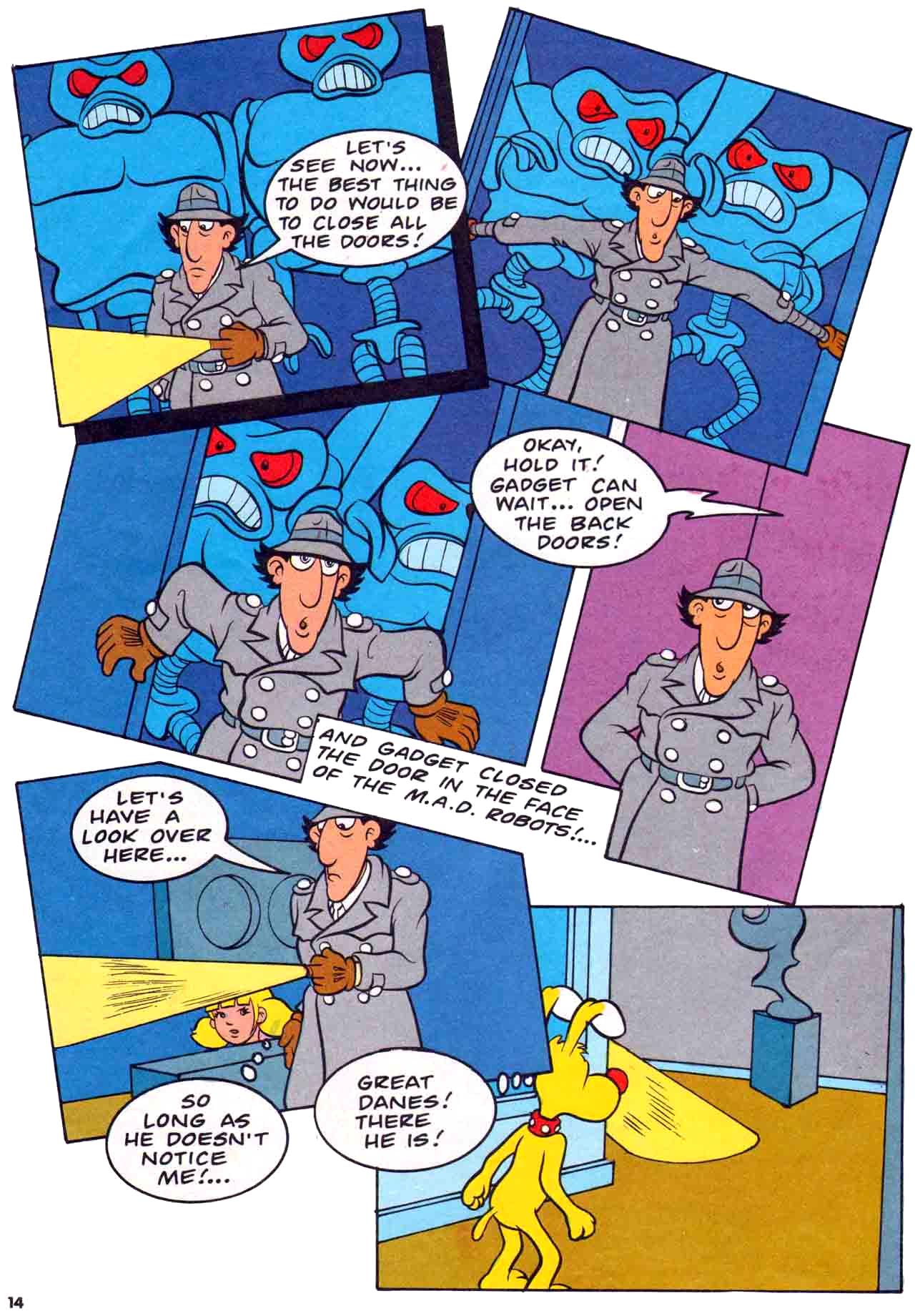 Read online Inspector Gadget (1975) comic -  Issue # Full - 14