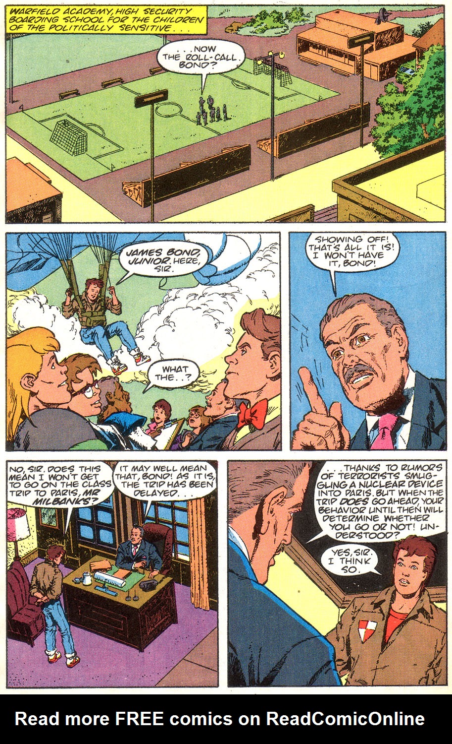 Read online James Bond Jr. comic -  Issue #2 - 6