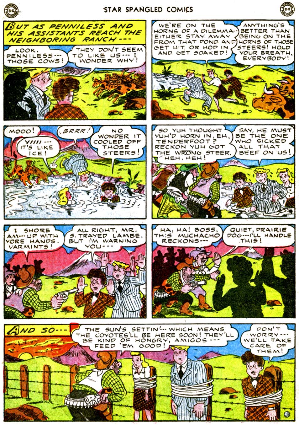 Read online Star Spangled Comics comic -  Issue #46 - 16