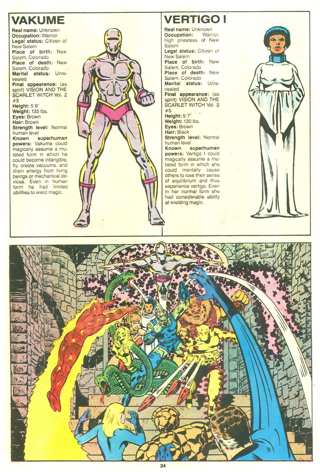 Read online The Official Handbook of the Marvel Universe Deluxe Edition comic -  Issue #19 - 36