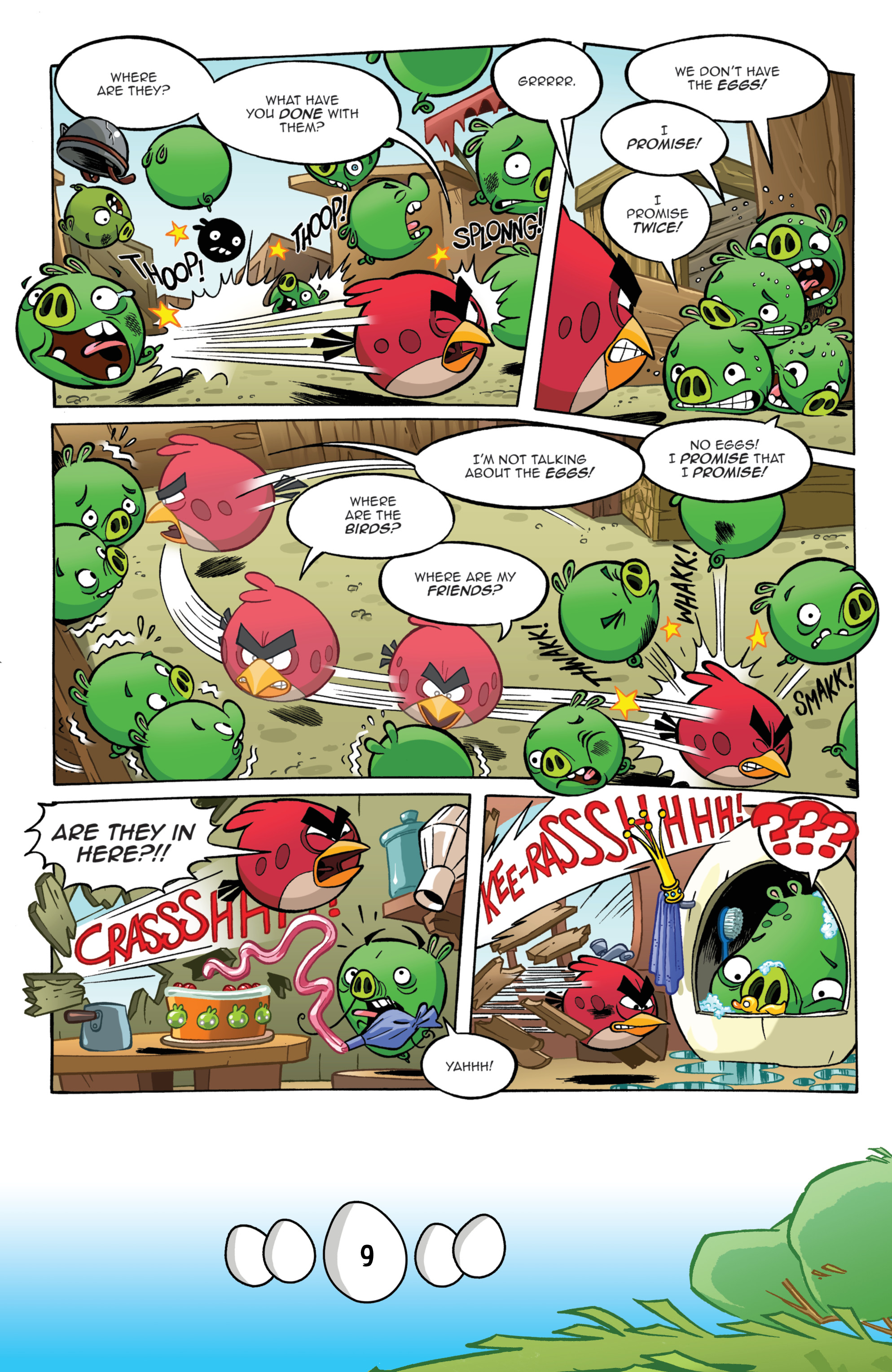 Read online Angry Birds Comics Vol. 4: Fly Off The Handle comic -  Issue # Full - 10