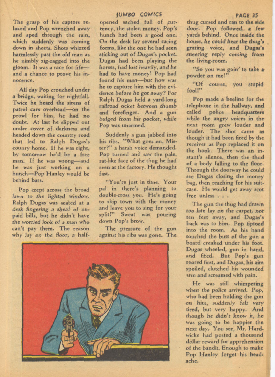 Read online Jumbo Comics comic -  Issue #33 - 37