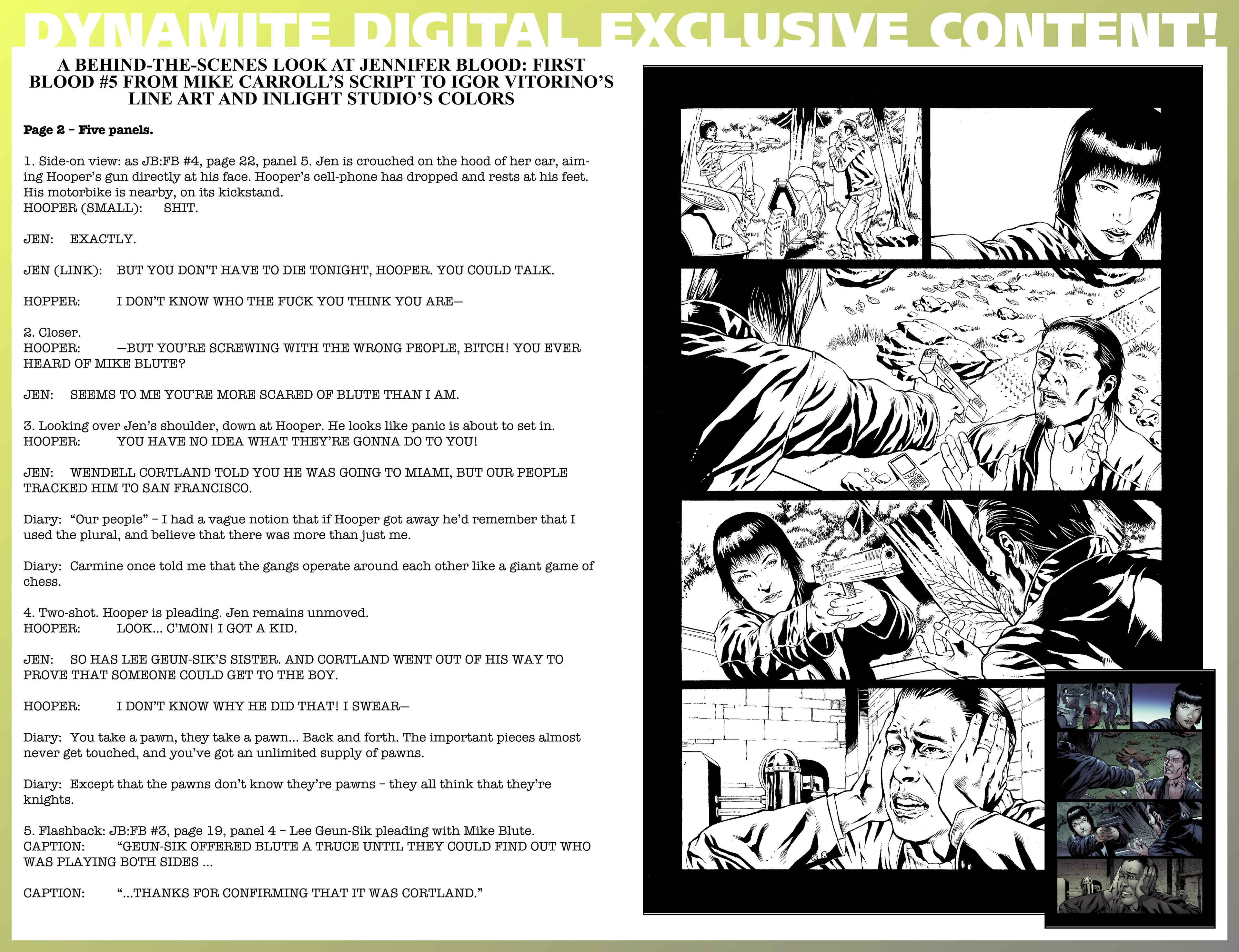 Read online Jennifer Blood: First Blood comic -  Issue #5 - 26