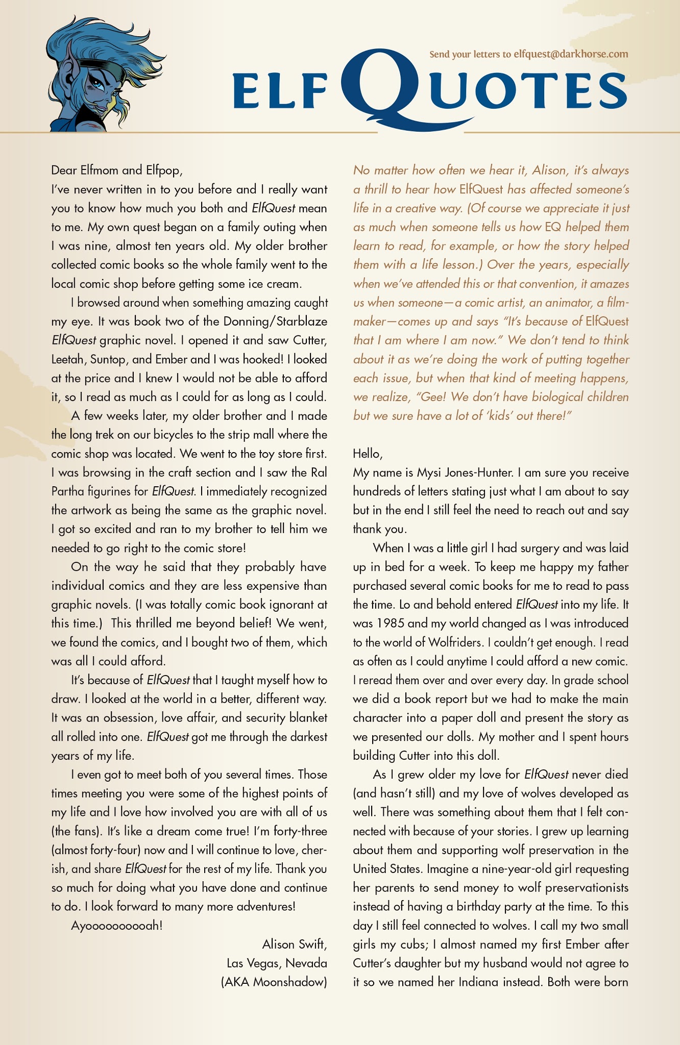 Read online ElfQuest: The Final Quest comic -  Issue #20 - 23