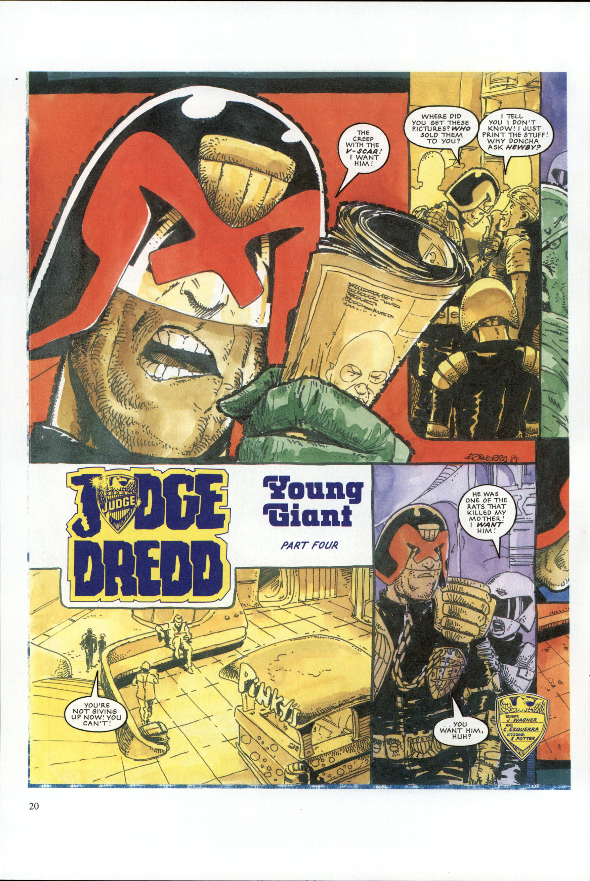 Read online Dredd Rules! comic -  Issue #17 - 22